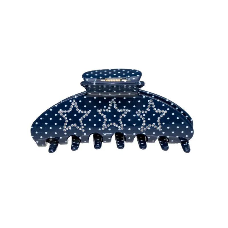 Big Effing Clip in Polka Dot Darling sold by Emi Jay