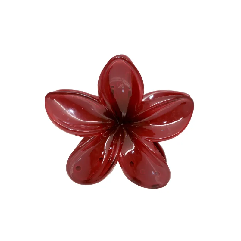 Super Bloom Clip in Dark Cherry made by Emi Jay