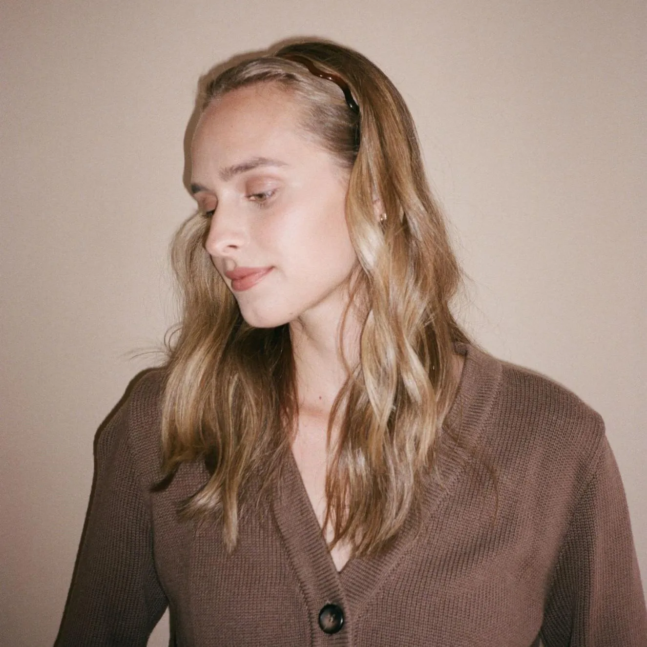 Starlet Headband in Curved Amber sold by Emi Jay product image thumbnail 5