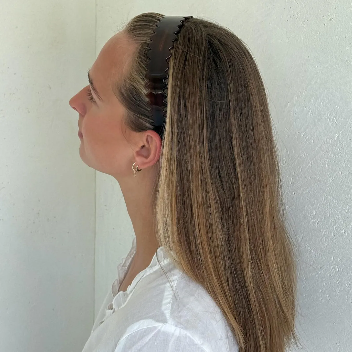 Starlet Headband in Scalloped Amber sold by Emi Jay product image thumbnail 5