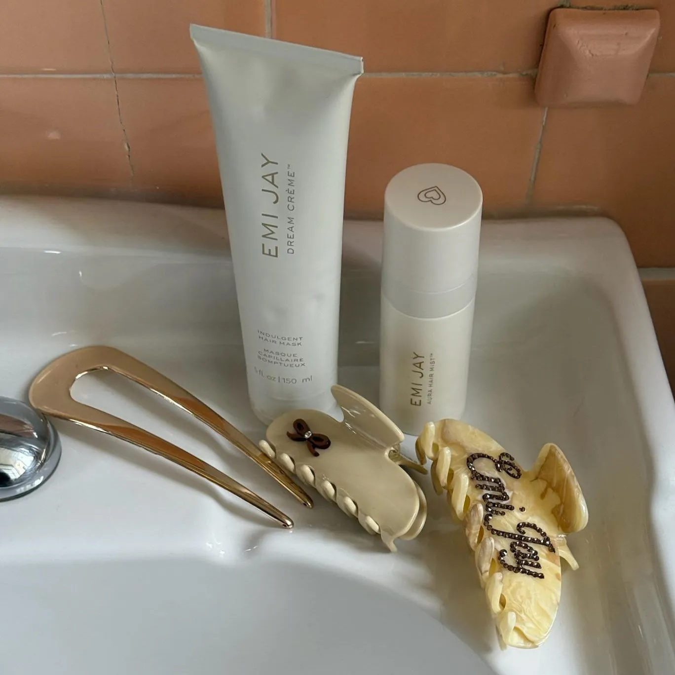 Hair Pin in Gold Tiara sold by Emi Jay product image thumbnail 3