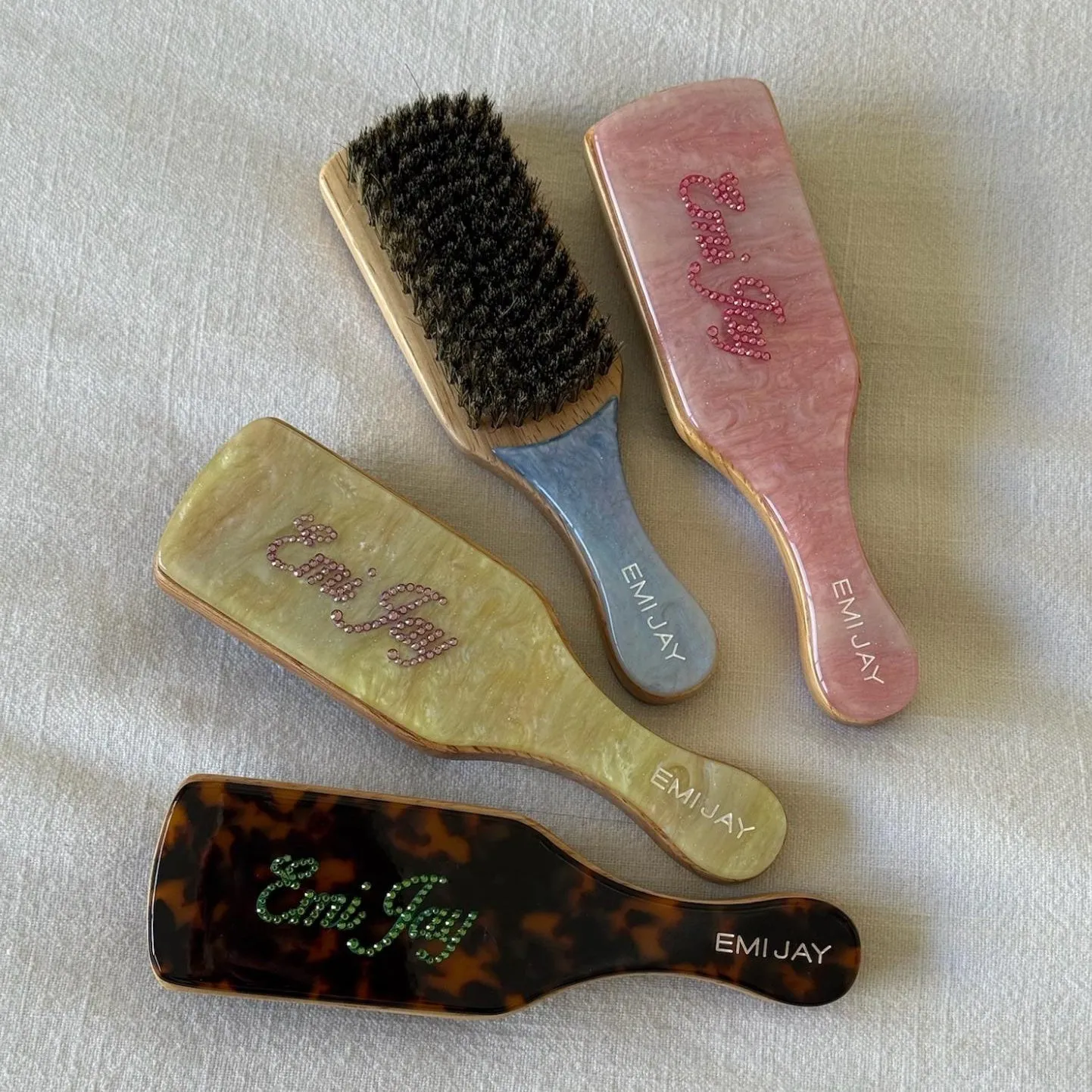 Custom Mini Boar Bristle Brush sold by Emi Jay product image thumbnail 5