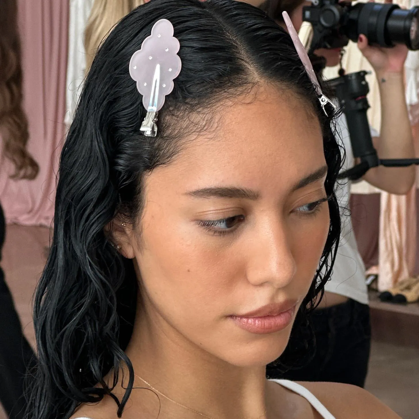 Cloud Popstar Clips in Daydream sold by Emi Jay product image thumbnail 4