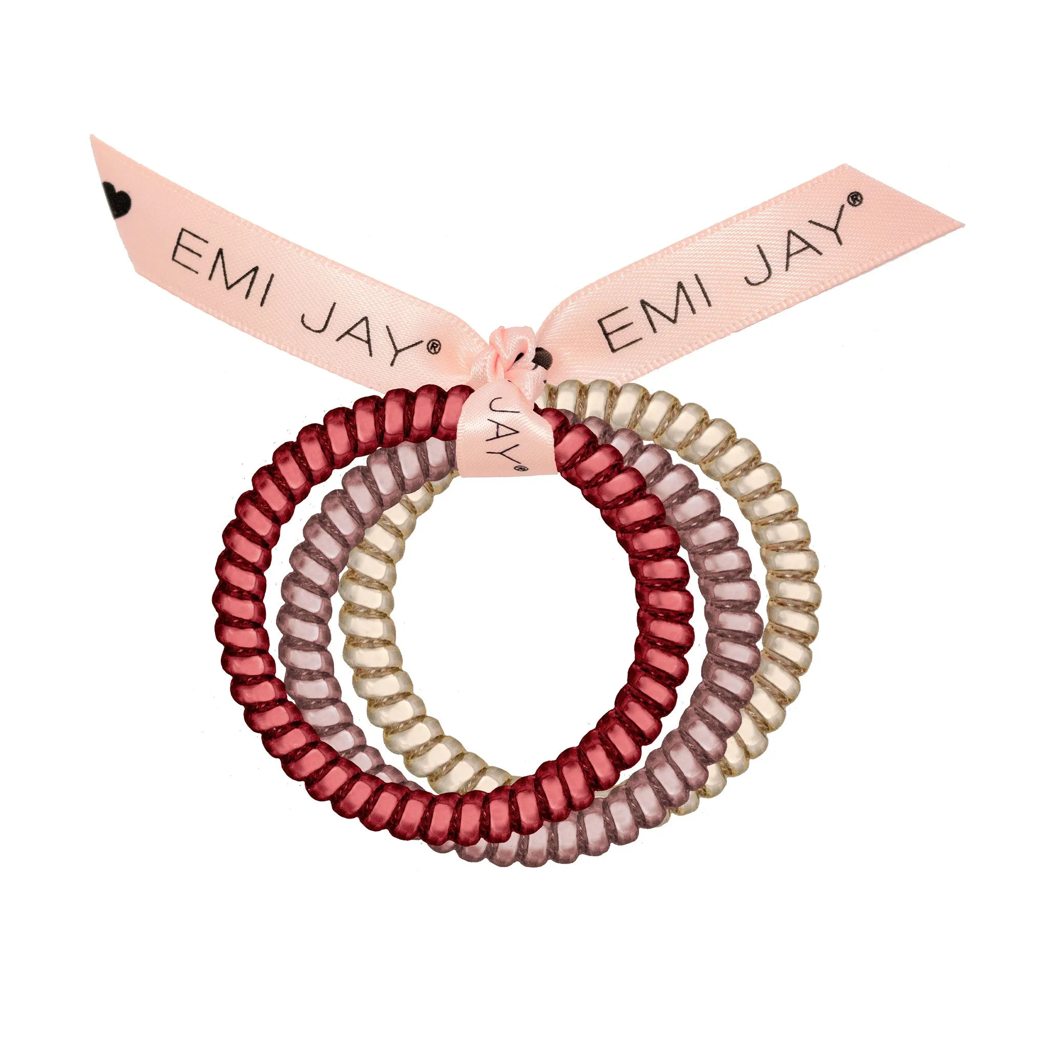Maple Syrup Twist Hair Ties 3-Pack sold by Emi Jay