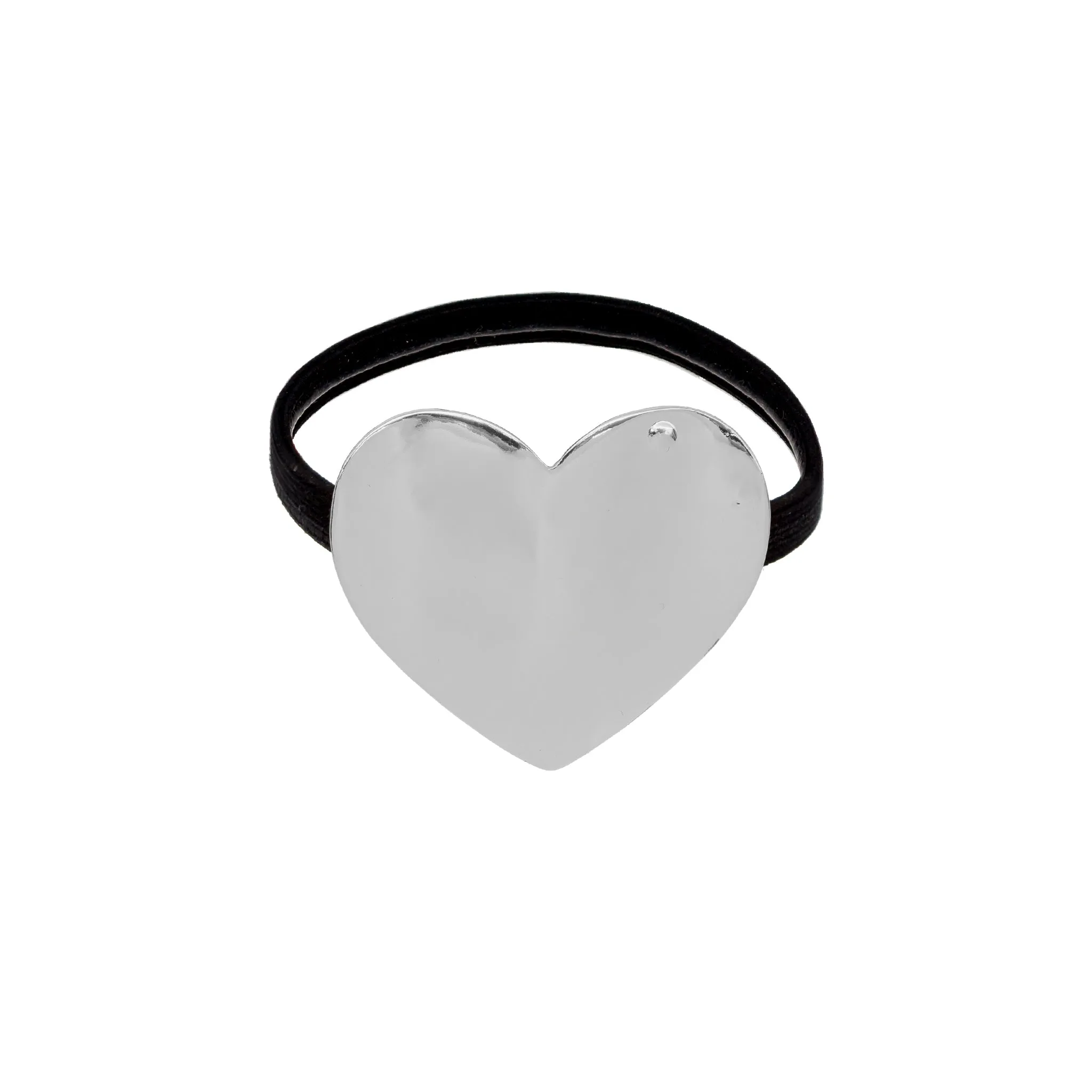 Heart Hair Tie in Tiara sold by Emi Jay