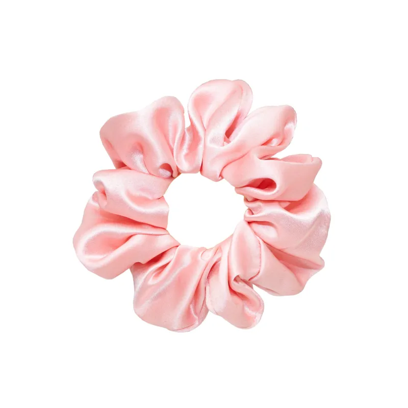 Sweet Dreams Silk Scrunchie in Rose Tan sold by Emi Jay