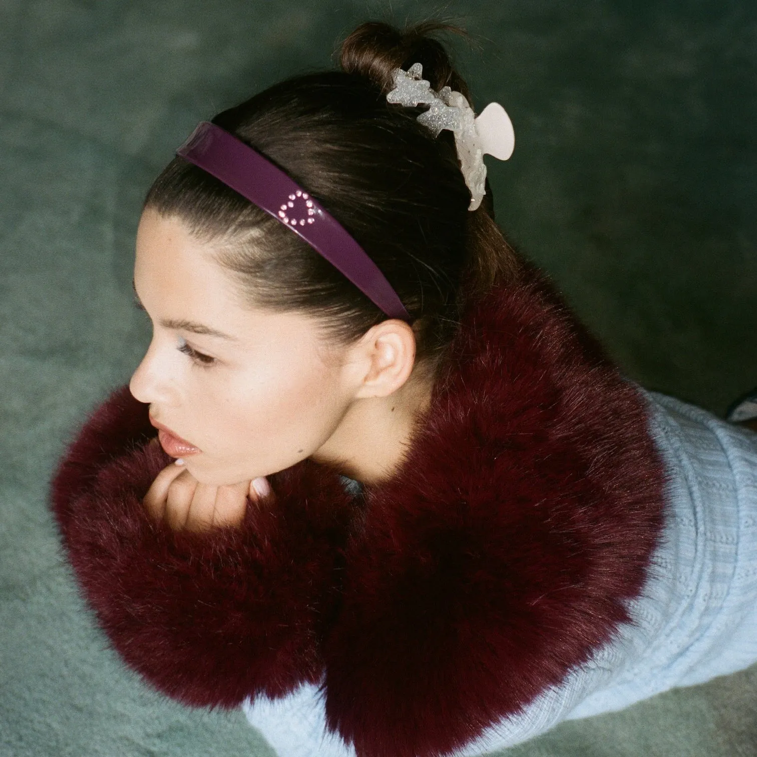 Sweetheart Clip in Cream Angel Wings sold by Emi Jay product image thumbnail 4