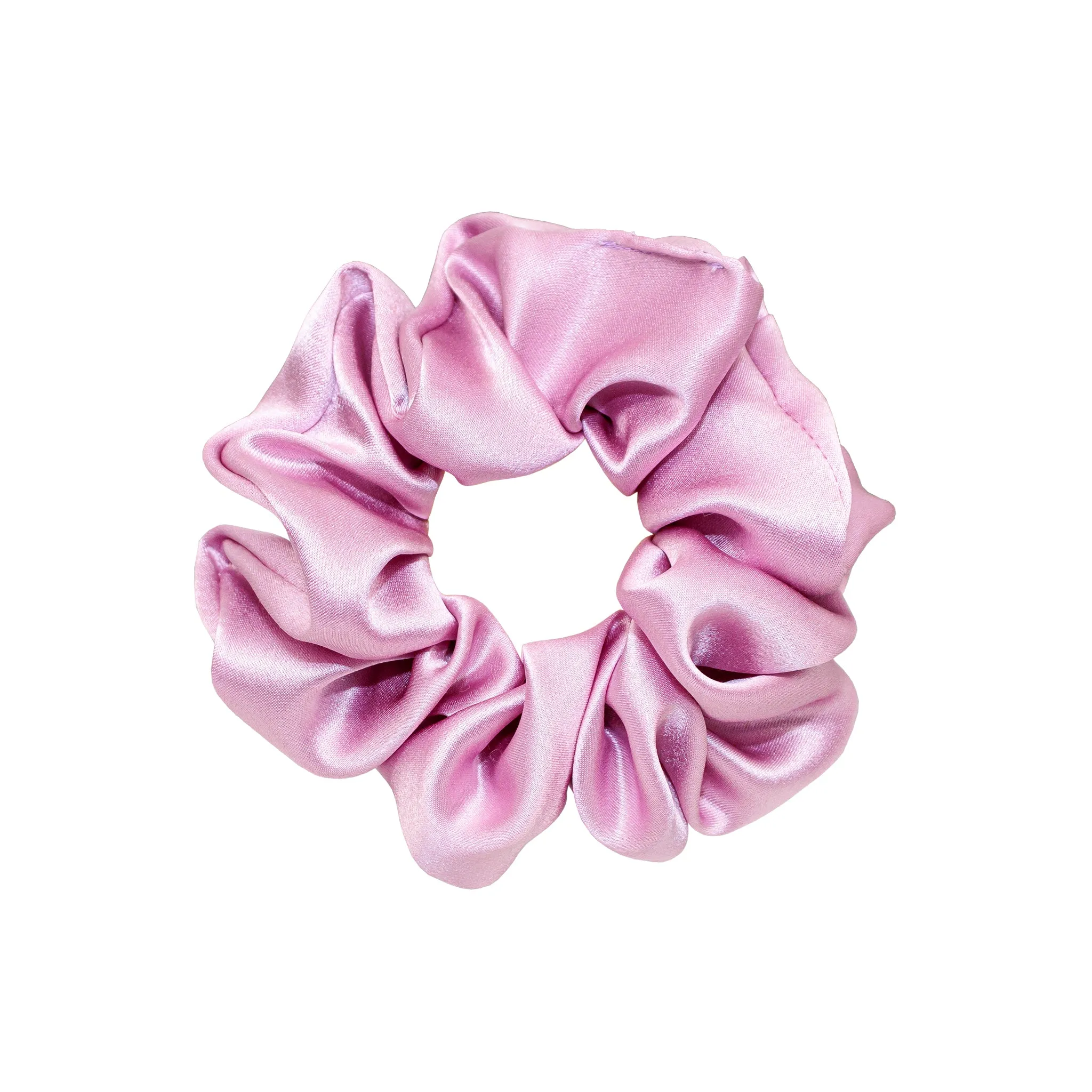 Sweet Dreams Silk Scrunchie in Lavender sold by Emi Jay