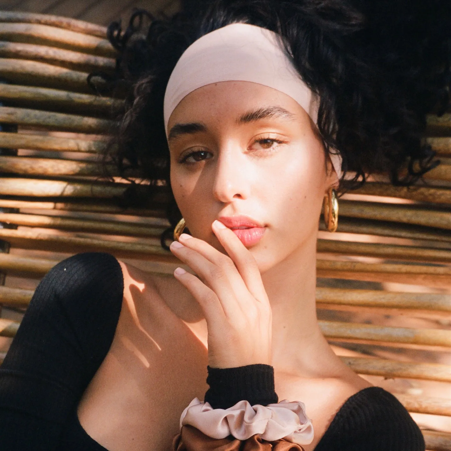 Infinity Headband in Pink Pearl sold by Emi Jay product image thumbnail 2