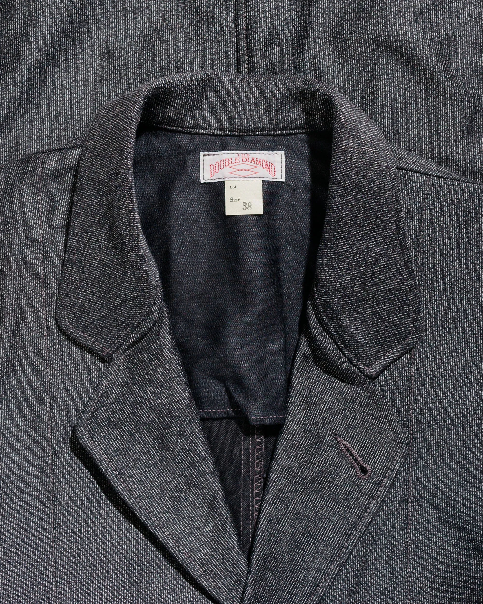 The Real McCoy's MJ24108 Double Diamond Sack Coat / Printed Moleskin Salt & Pepper sold by Lost & Found product image thumbnail 2