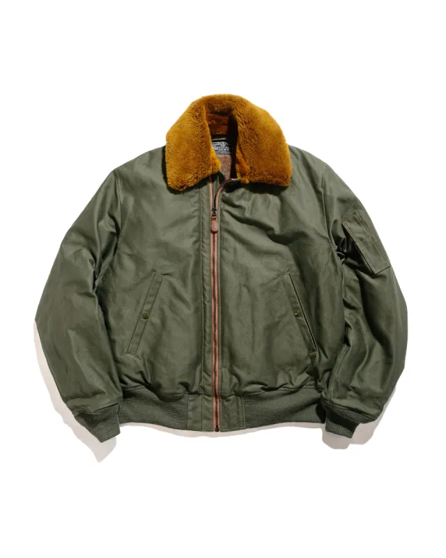 The Real McCoy's MJ23109 Type B-15 Real McCoy Mfg. Co. Olive sold by Lost & Found