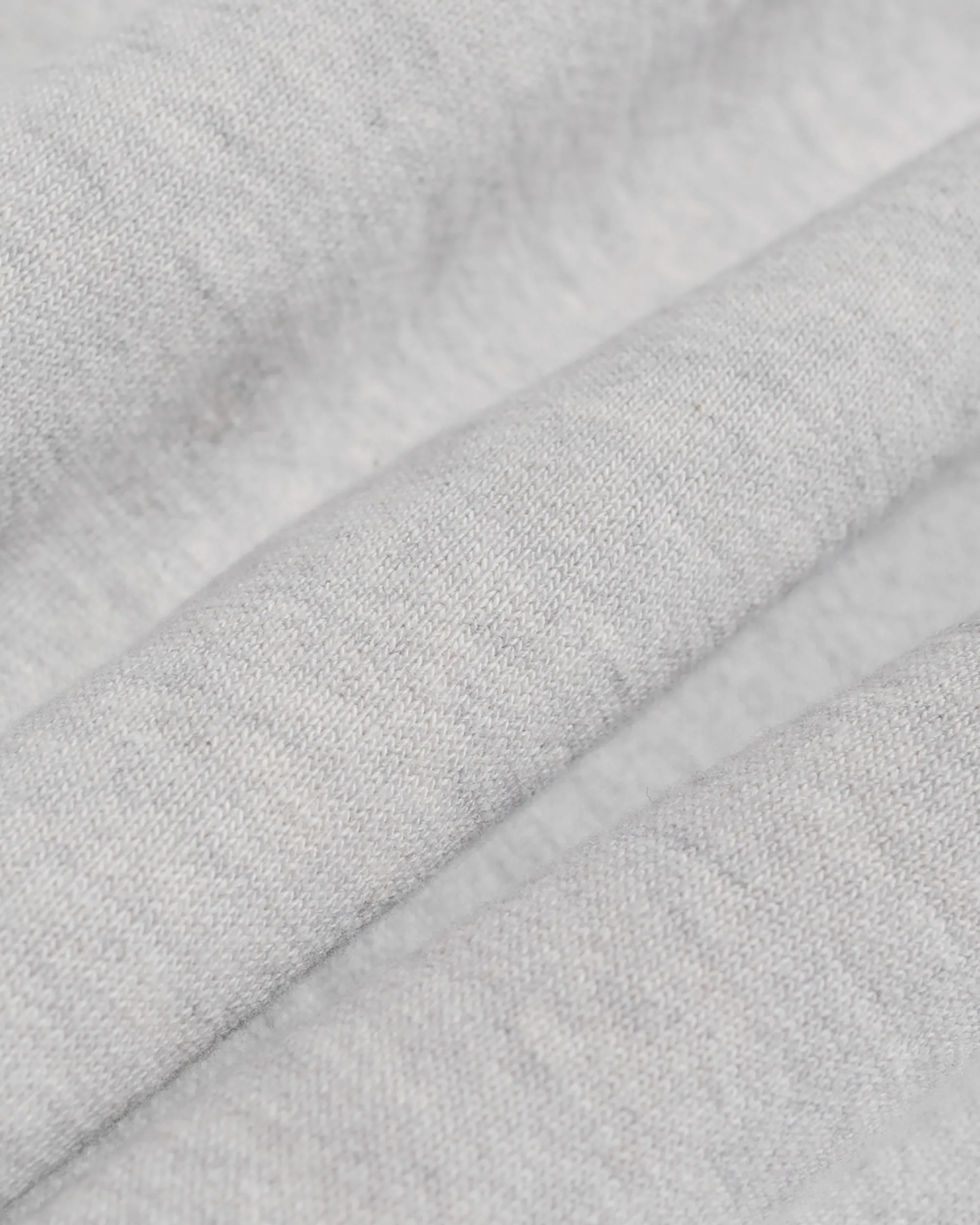 The Real McCoy’s MC24115 10 Oz. Loopwheel 1/4 Zip Sweatshirt Snow Gray sold by Lost & Found product image thumbnail 5