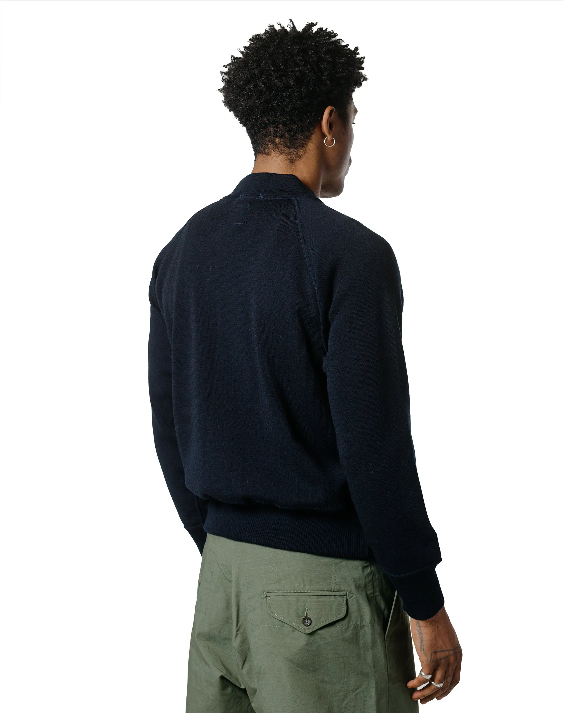 The Real McCoy's MC24106 Winter Aviation Sweater Navy sold by Lost & Found product image thumbnail 3