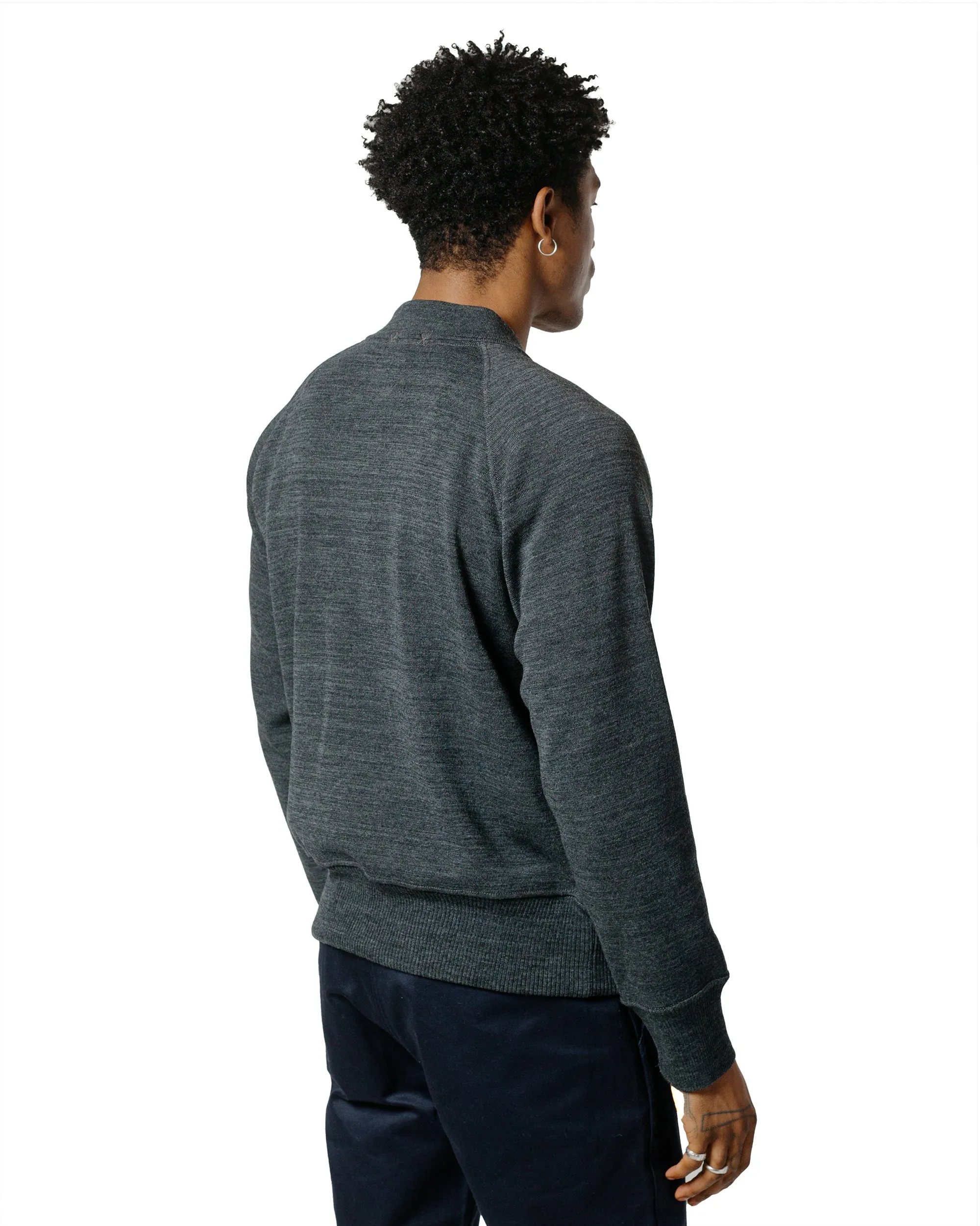 The Real McCoy's MC24106 Winter Aviation Sweater Gray sold by Lost & Found product image thumbnail 3