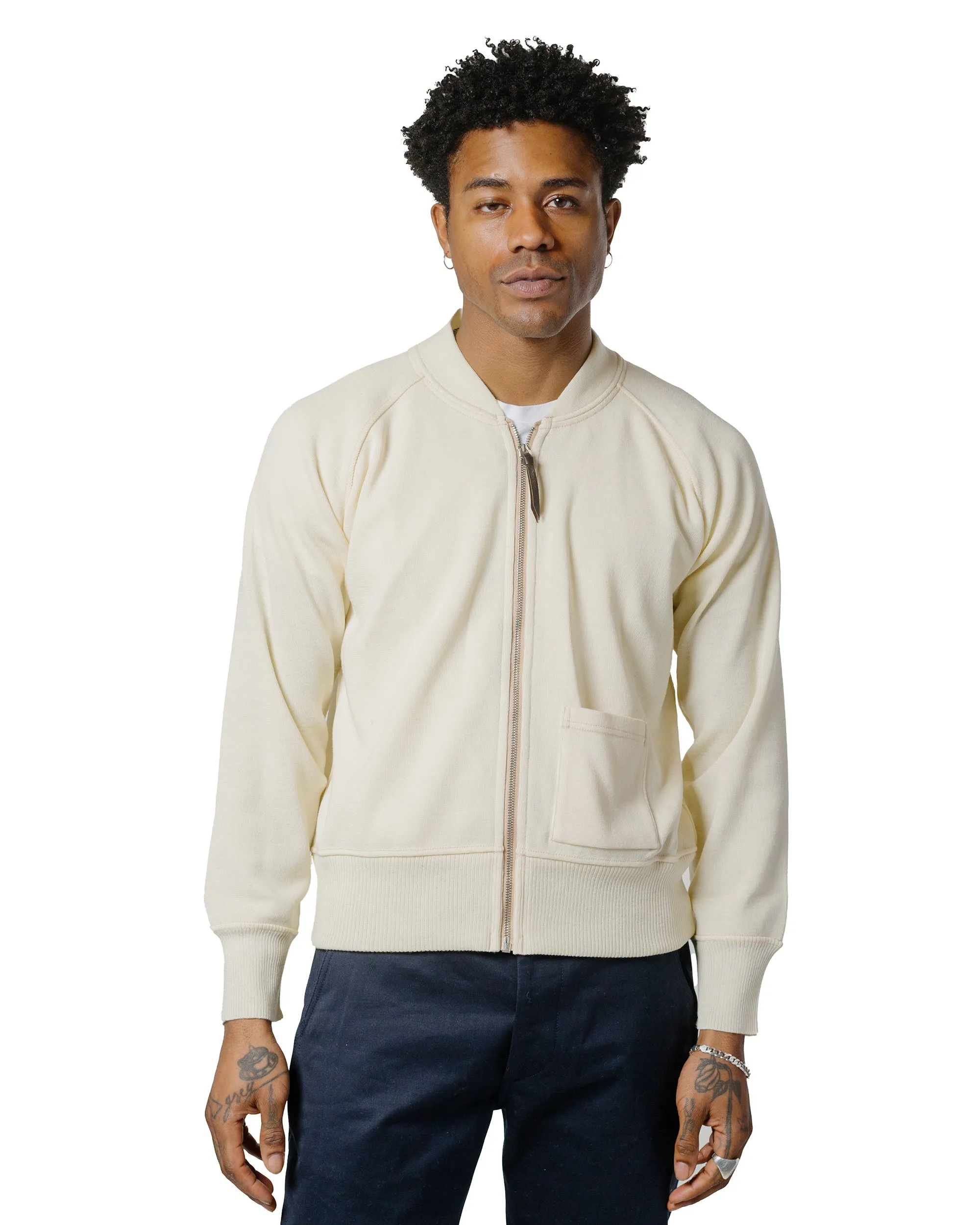 The Real McCoy's MC24106 Winter Aviation Sweater Ecru sold by Lost & Found product image thumbnail 2