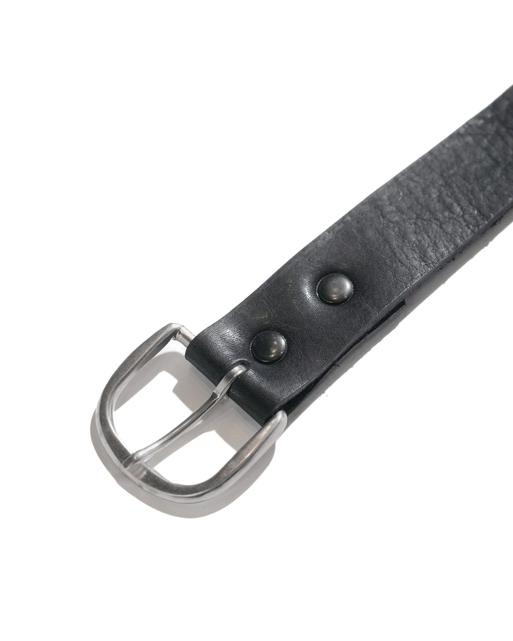 The Real McCoy’s MA23018 Joe McCoy Narrow Width Belt Black sold by Lost & Found product image thumbnail 2