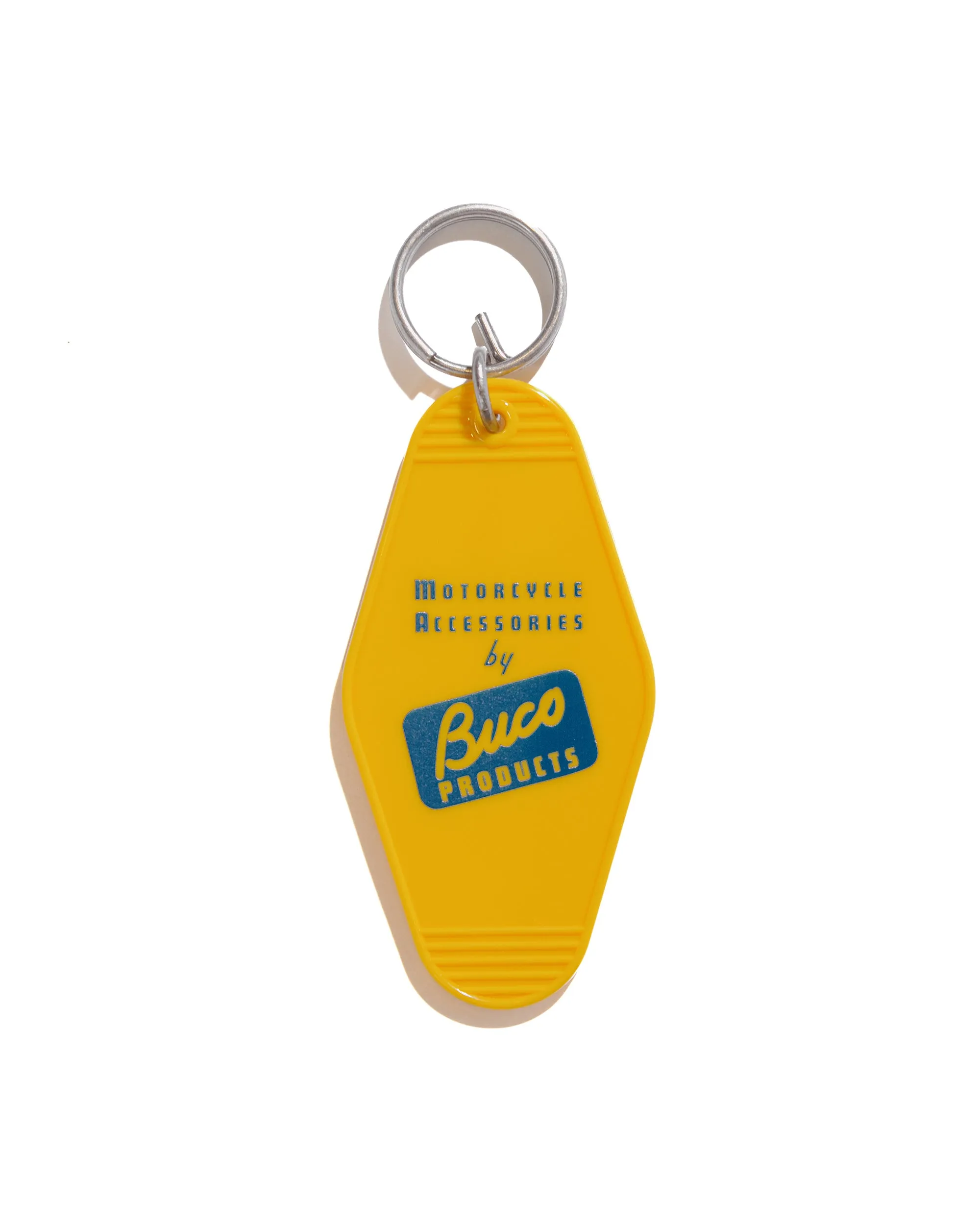 The Real McCoy’s BA24103 Buco Motel Key Ring Yellow sold by Lost & Found
