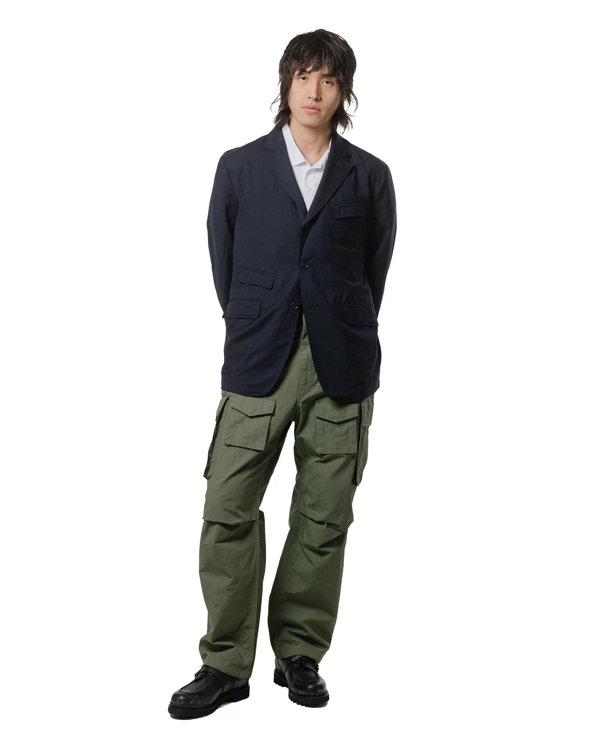 Engineered Garments FA Pant Olive Cotton Ripstop sold by Lost & Found product image thumbnail 4