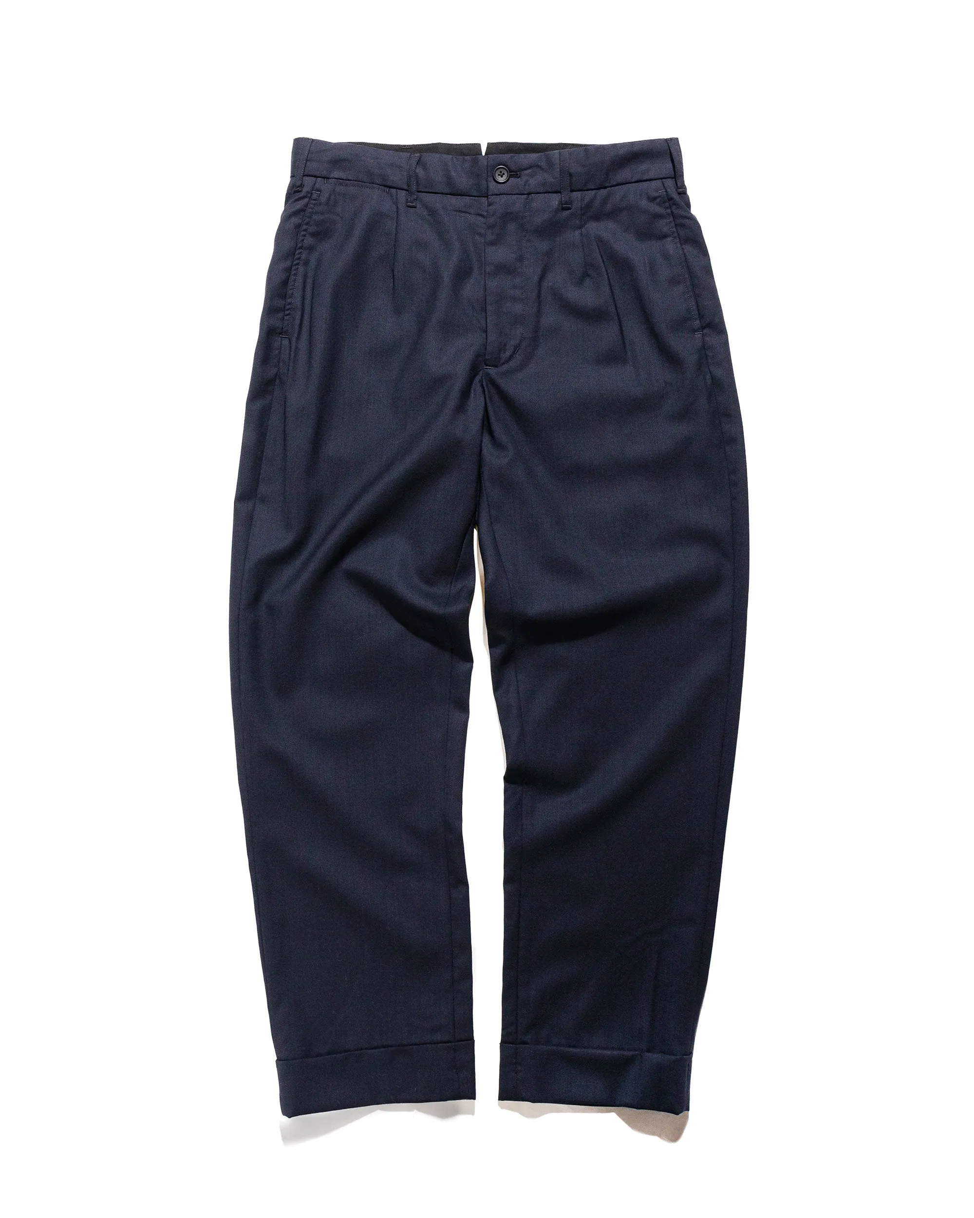 Engineered Garments Andover Pant Dark Navy Tropical Wool sold by Lost & Found