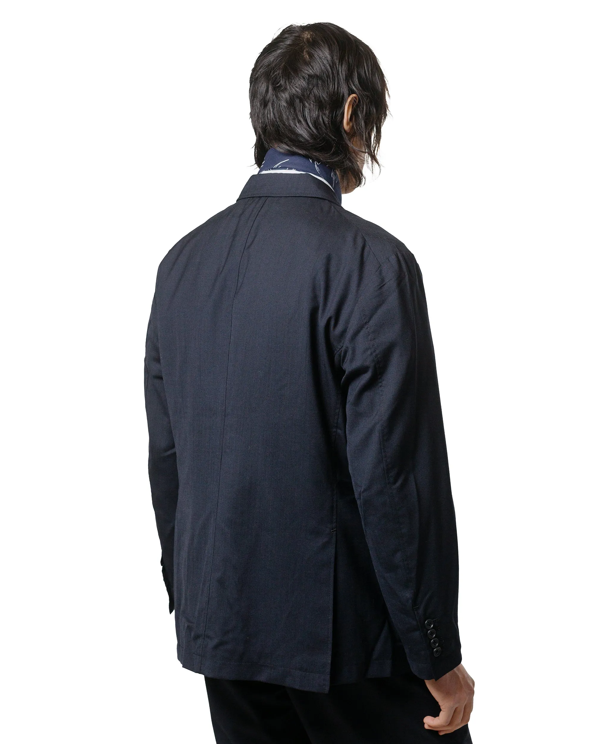 Engineered Garments Andover Jacket Dark Navy Tropical Wool sold by Lost & Found product image thumbnail 3