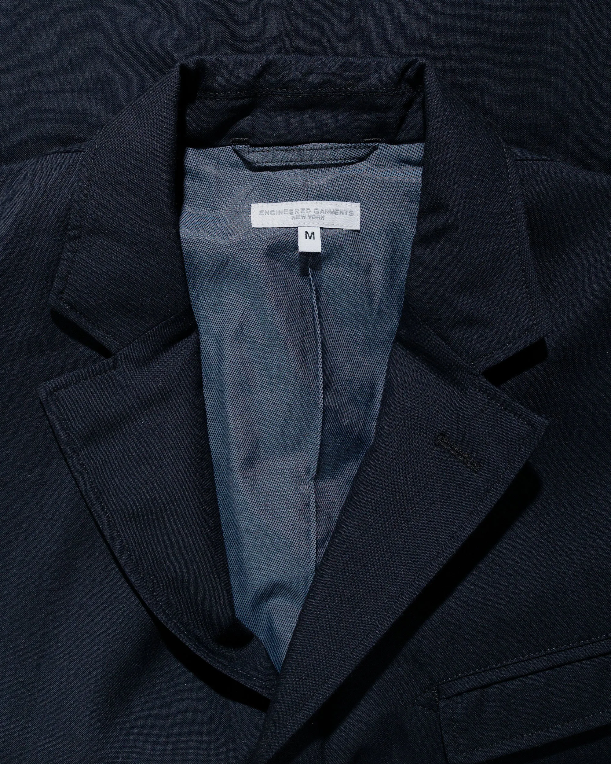 Engineered Garments Andover Jacket Dark Navy Tropical Wool sold by Lost & Found product image thumbnail 5