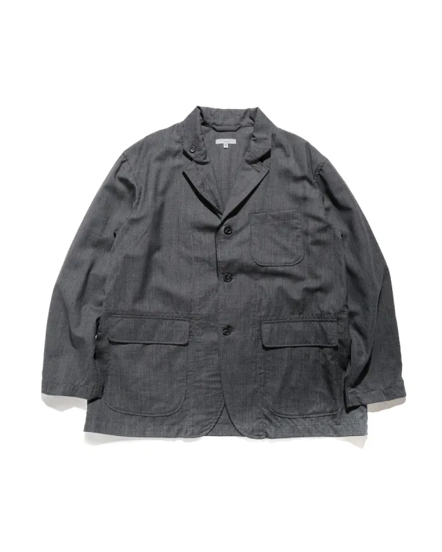 Engineered Garments Loiter Jacket Charcoal Tropical Wool sold by Lost & Found