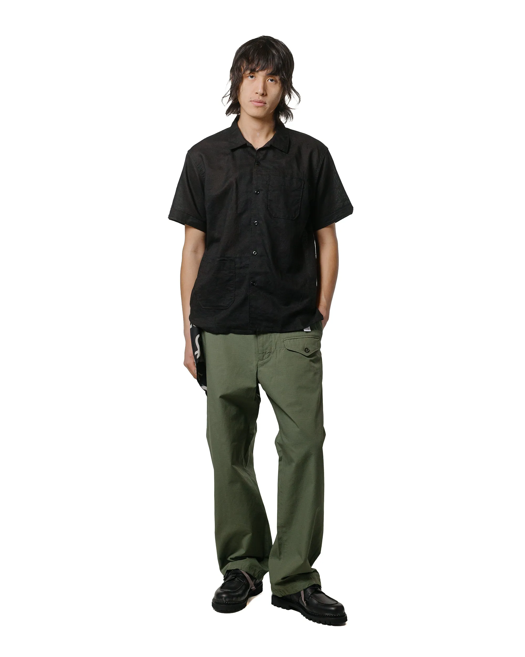 Engineered Garments Gurkha Pant Olive Cotton Ripstop sold by Lost & Found product image thumbnail 4