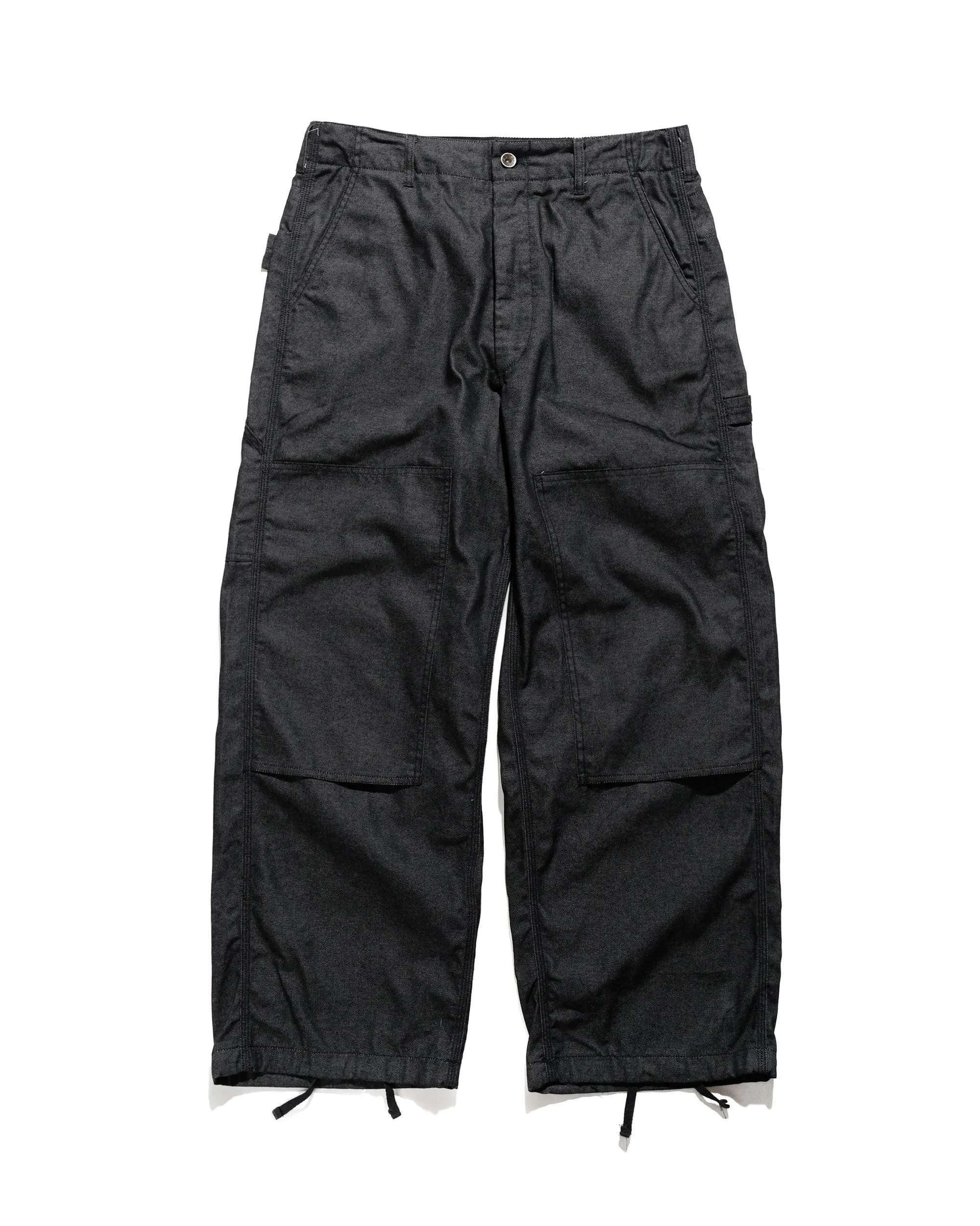 Engineered Garments Painter Pant Black CP Denim sold by Lost & Found