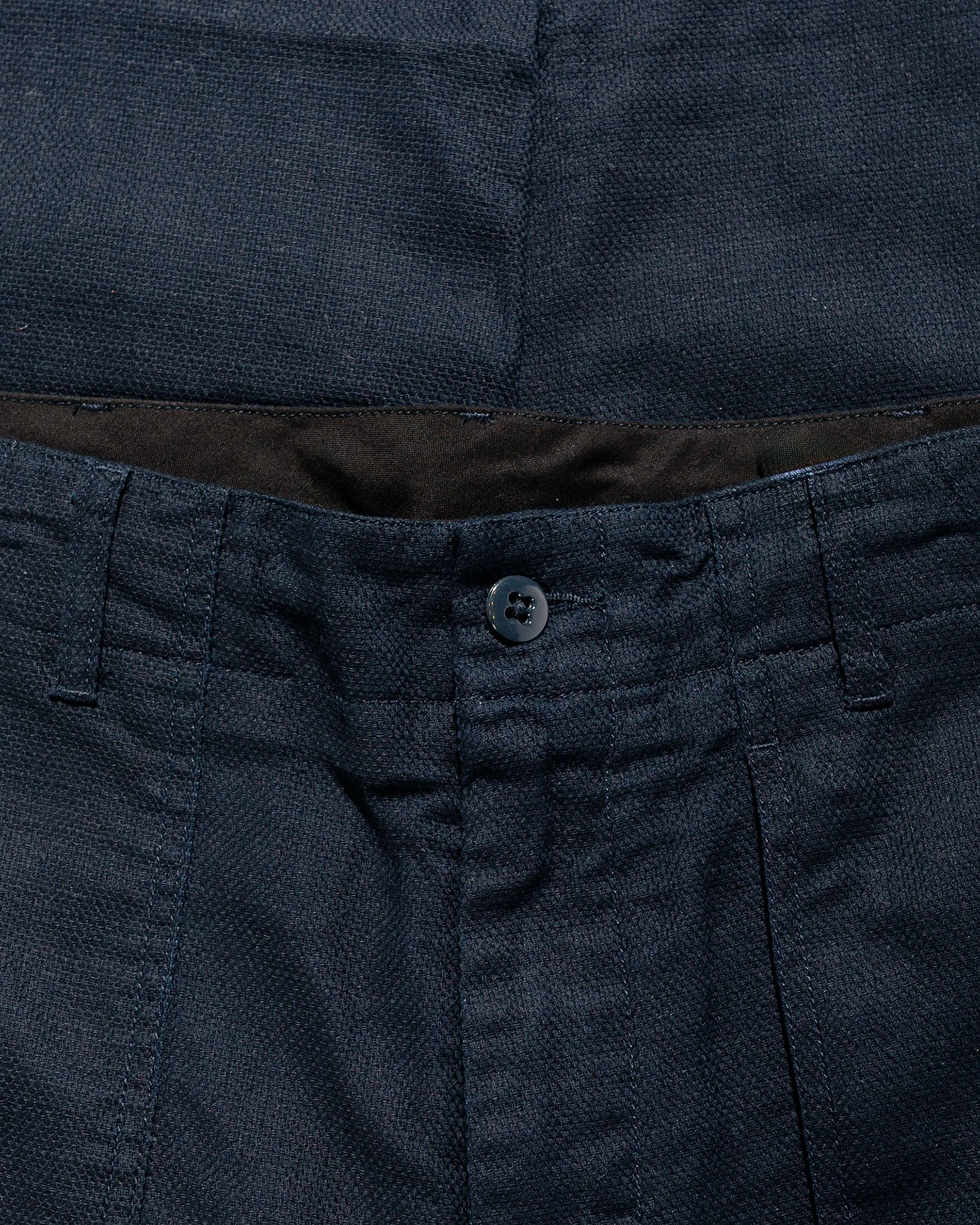 Engineered Garments Fatigue Pant Dark Navy CL Java Cloth sold by Lost & Found product image thumbnail 5