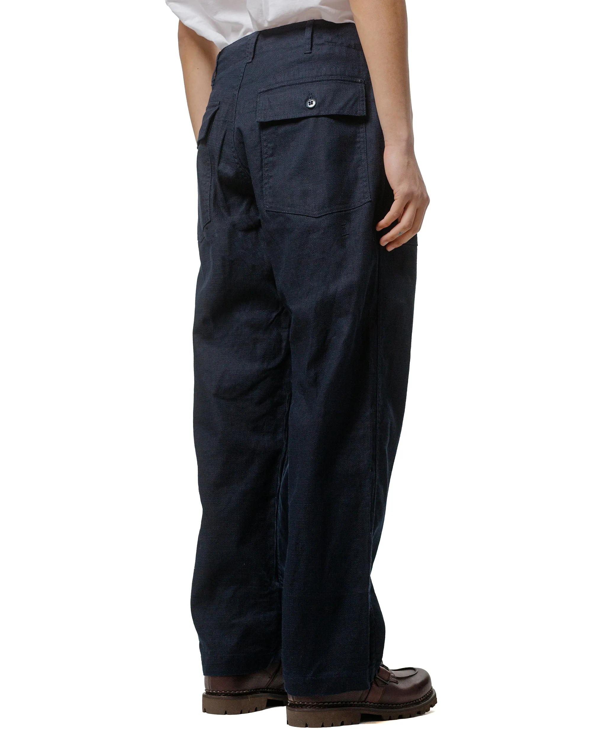Engineered Garments Fatigue Pant Dark Navy CL Java Cloth sold by Lost & Found product image thumbnail 3