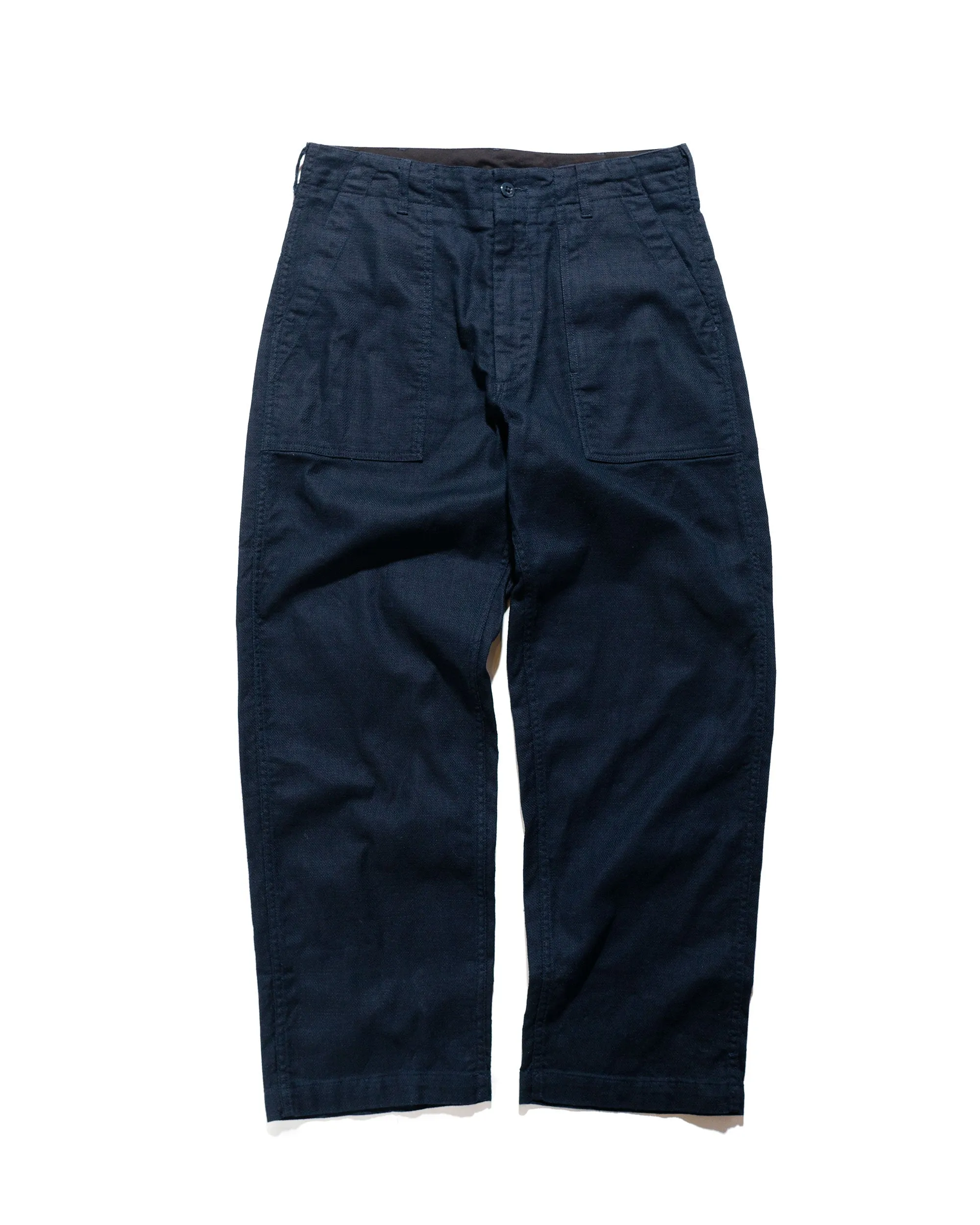Engineered Garments Fatigue Pant Dark Navy CL Java Cloth sold by Lost & Found