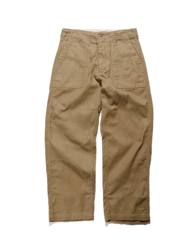 Engineered Garments Fatigue Pant Khaki CL Java Cloth sold by Lost & Found