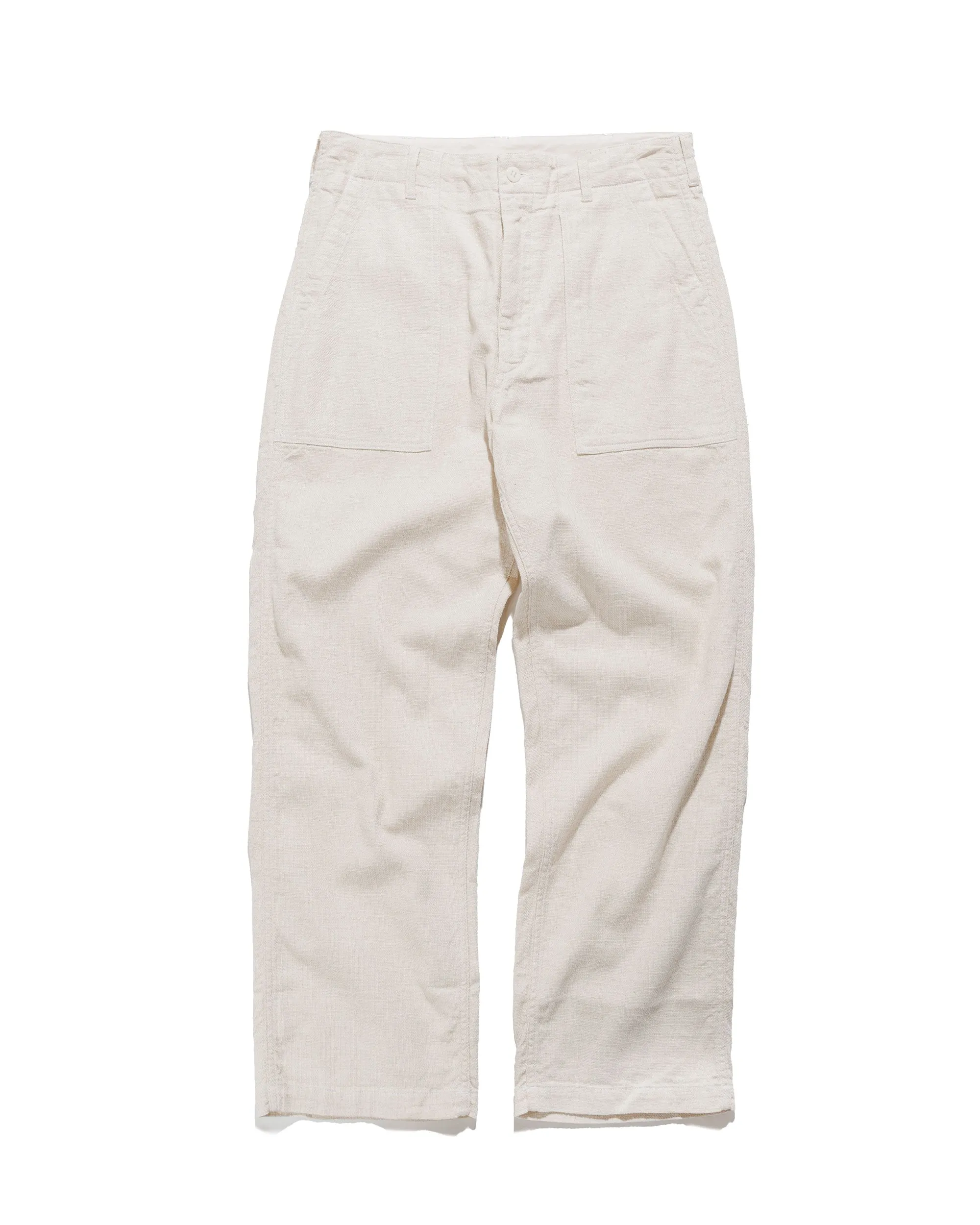 Engineered Garments Fatigue Pant Natural CL Java Cloth sold by Lost & Found
