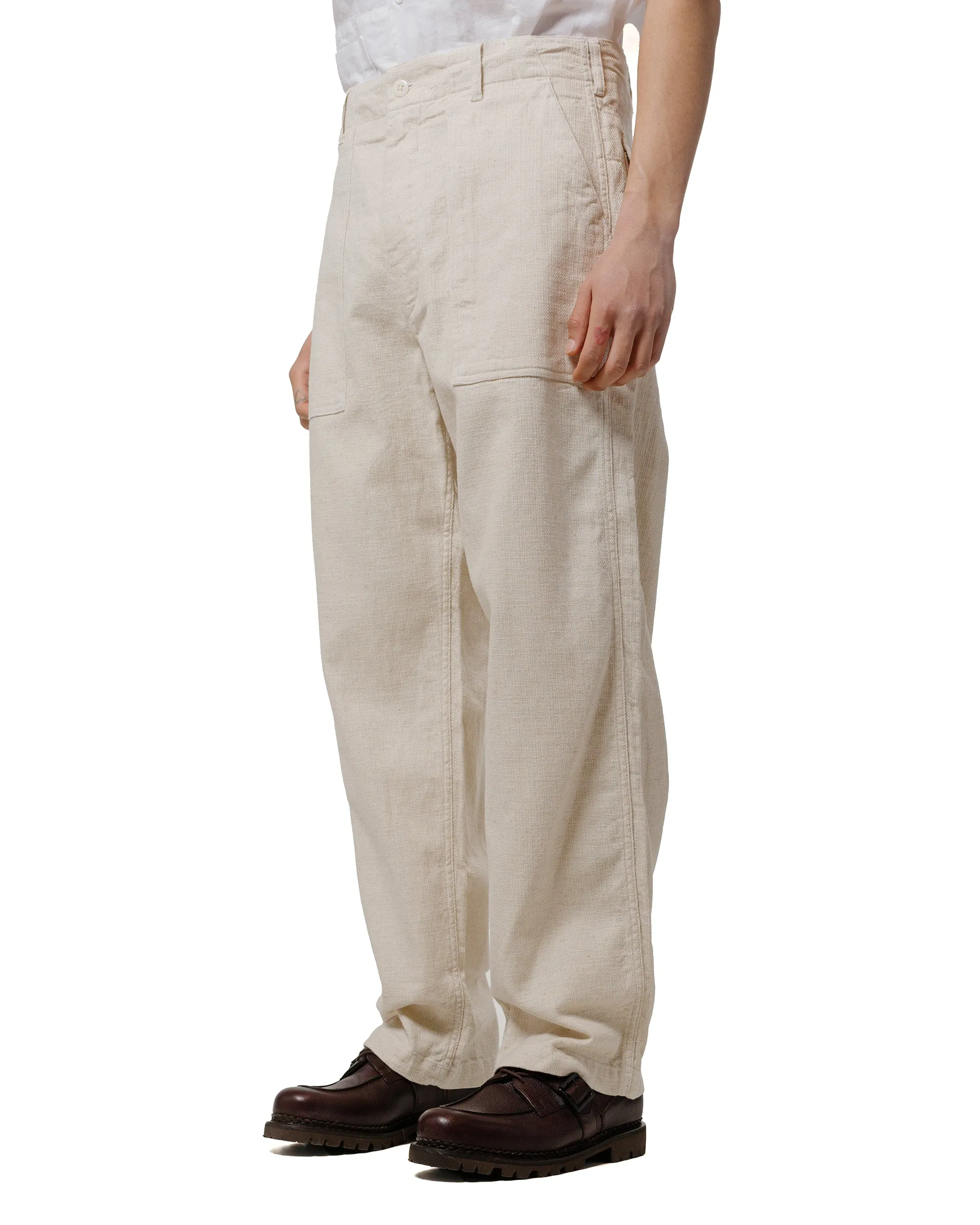Engineered Garments Fatigue Pant Natural CL Java Cloth sold by Lost & Found product image thumbnail 2