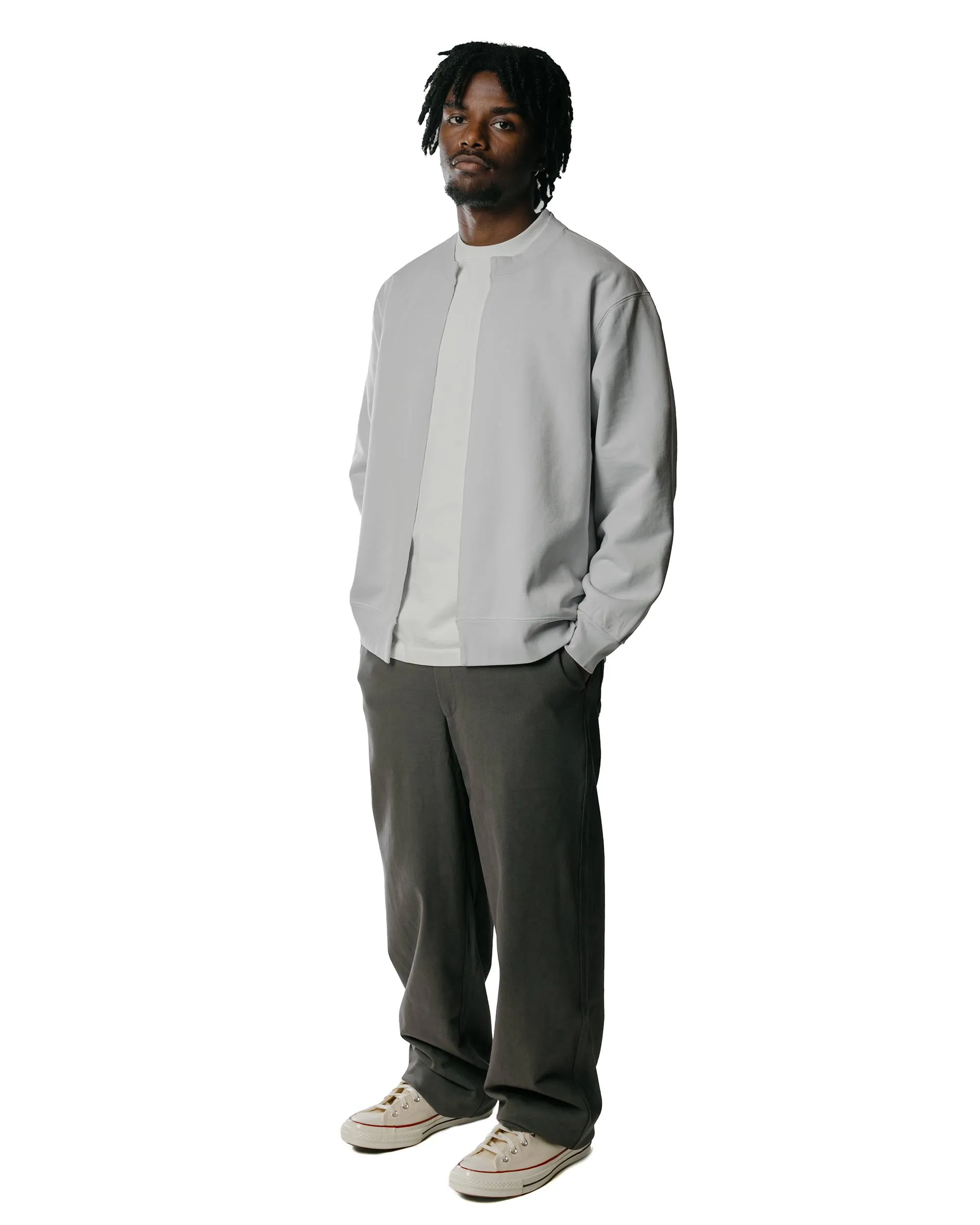 Lady White Co. Split Crew Cardigan Glacier sold by Lost & Found product image thumbnail 4