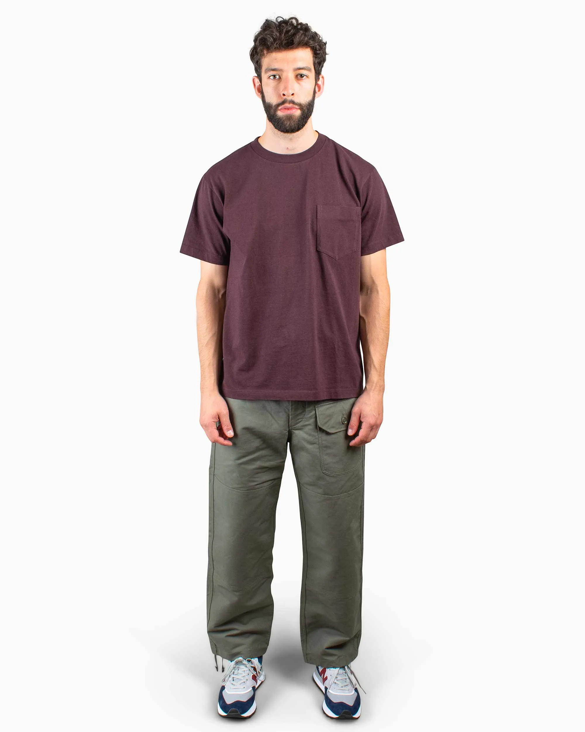 Lady White Co. Balta Pocket T-Shirt Raisin sold by Lost & Found product image thumbnail 2