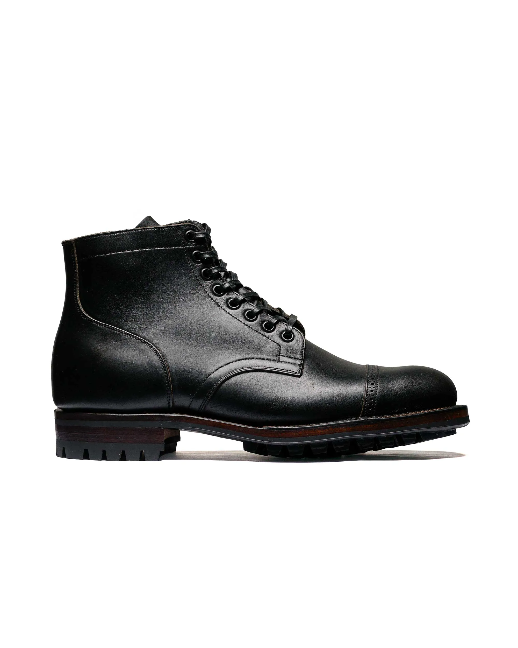 Viberg Service Boot 2030 BCT Black Wooly Chromexcel sold by Lost & Found