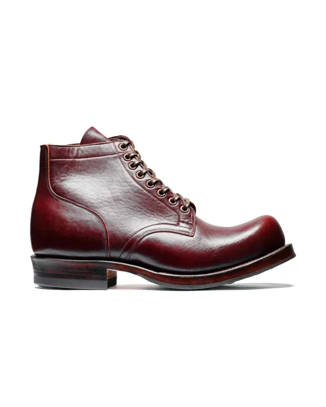Viberg Service Boot 310 Burgundy Wooly Chromexcel sold by Lost & Found