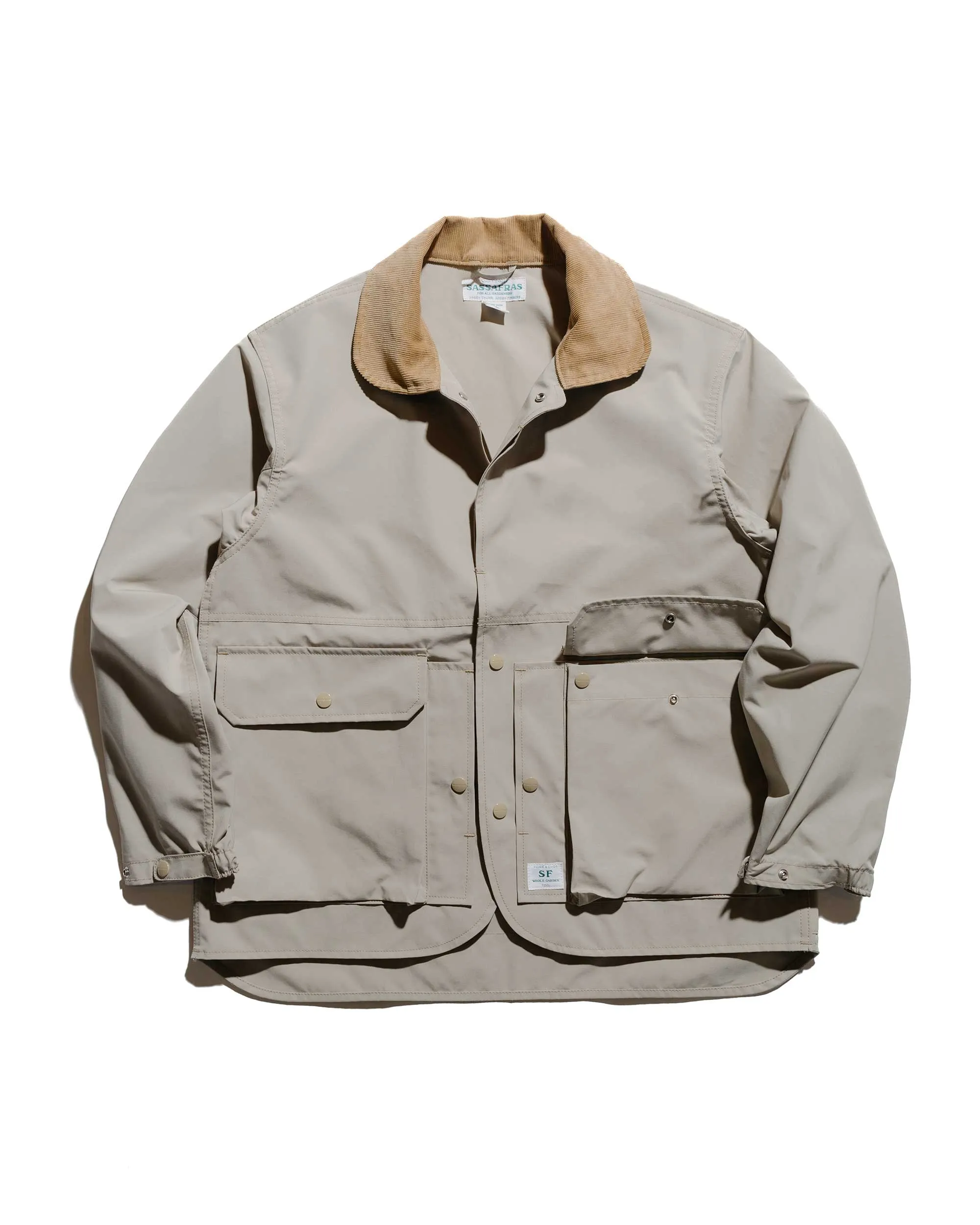 Sassafras Cultivator Jacket P/C Weather Beige sold by Lost & Found