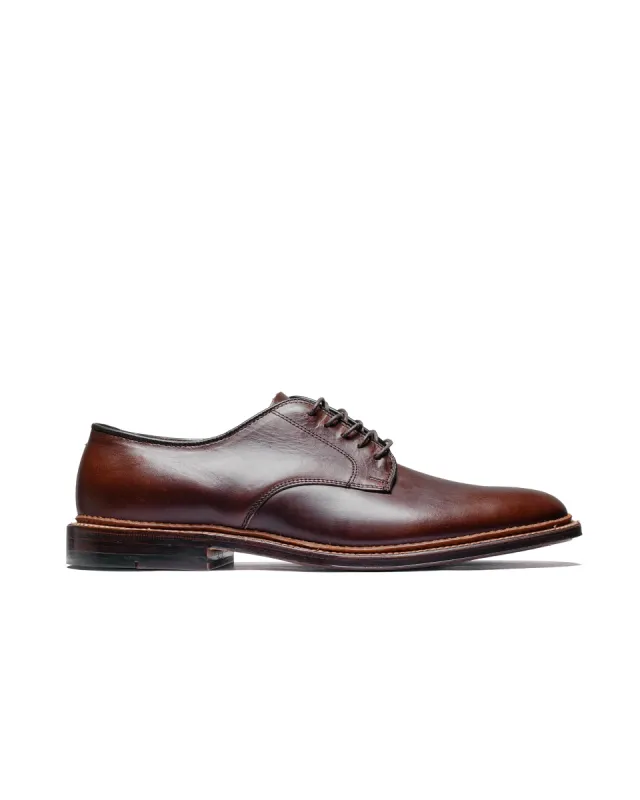 Alden Plain Toe Blucher Unlined Brown Chromexcel 29364F sold by Lost & Found