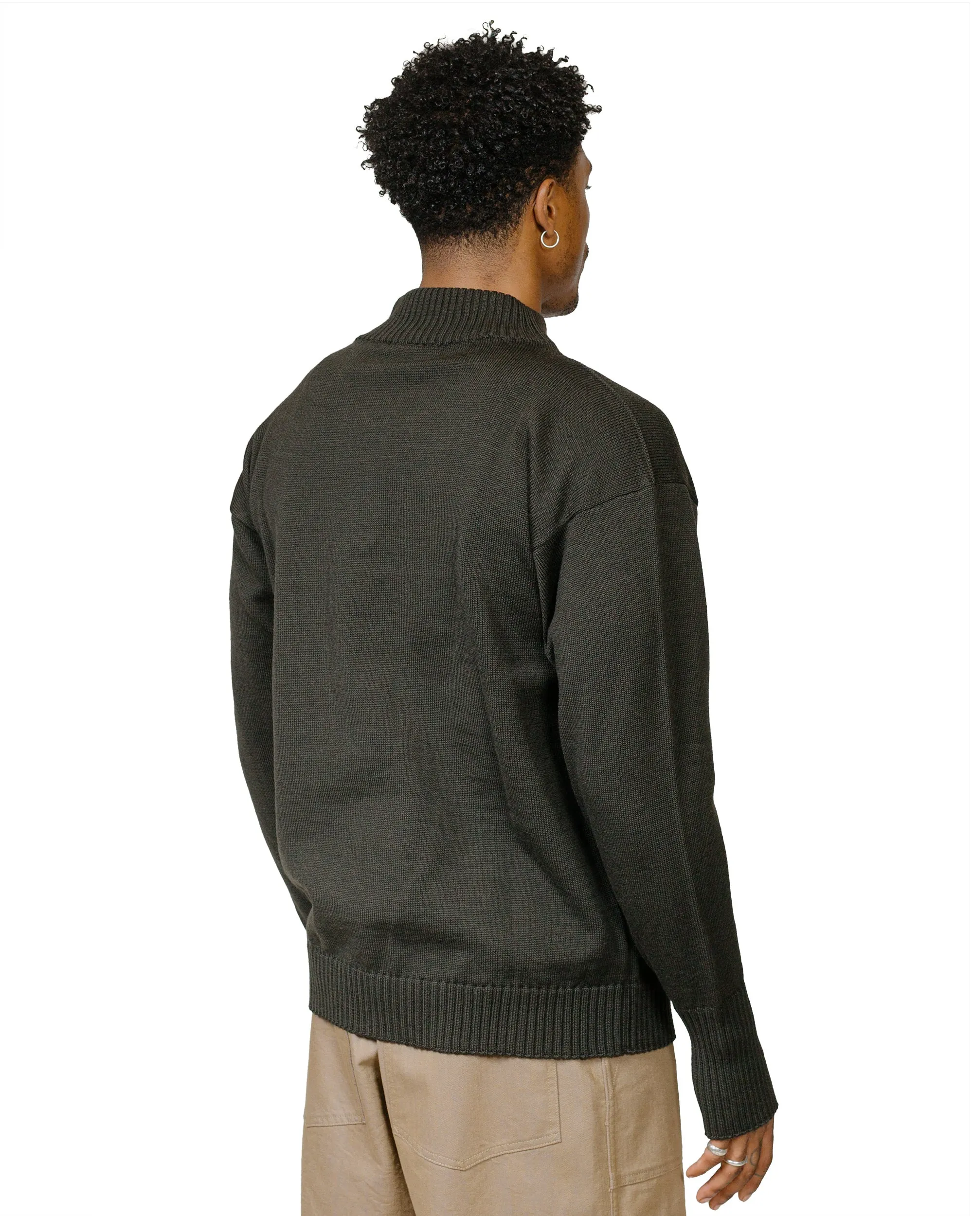 Andersen-Andersen Seaman Half-Zip Hunting Green sold by Lost & Found product image thumbnail 3