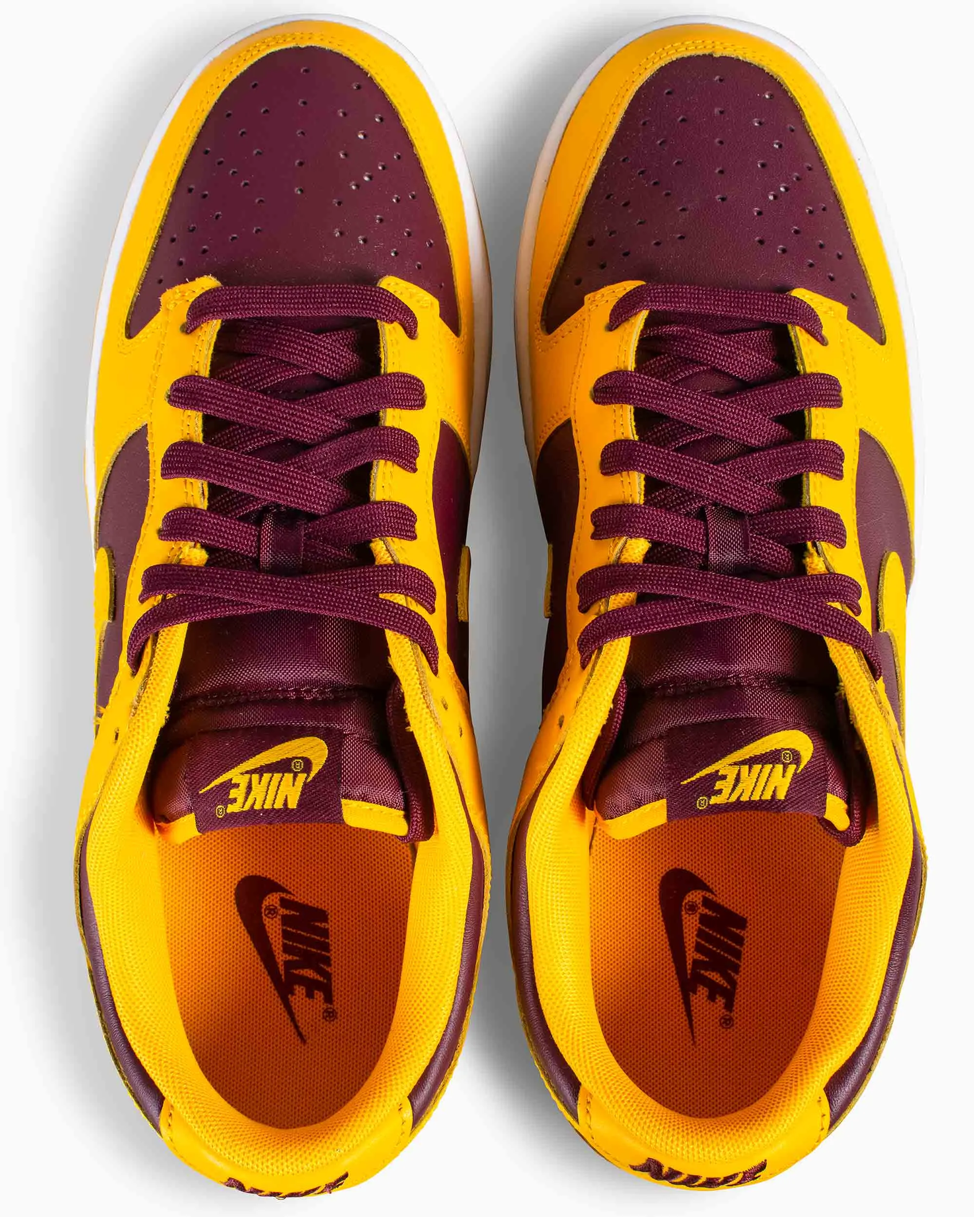 Nike Dunk Low Retro University Gold/Deep Maroon sold by Lost & Found product image thumbnail 4