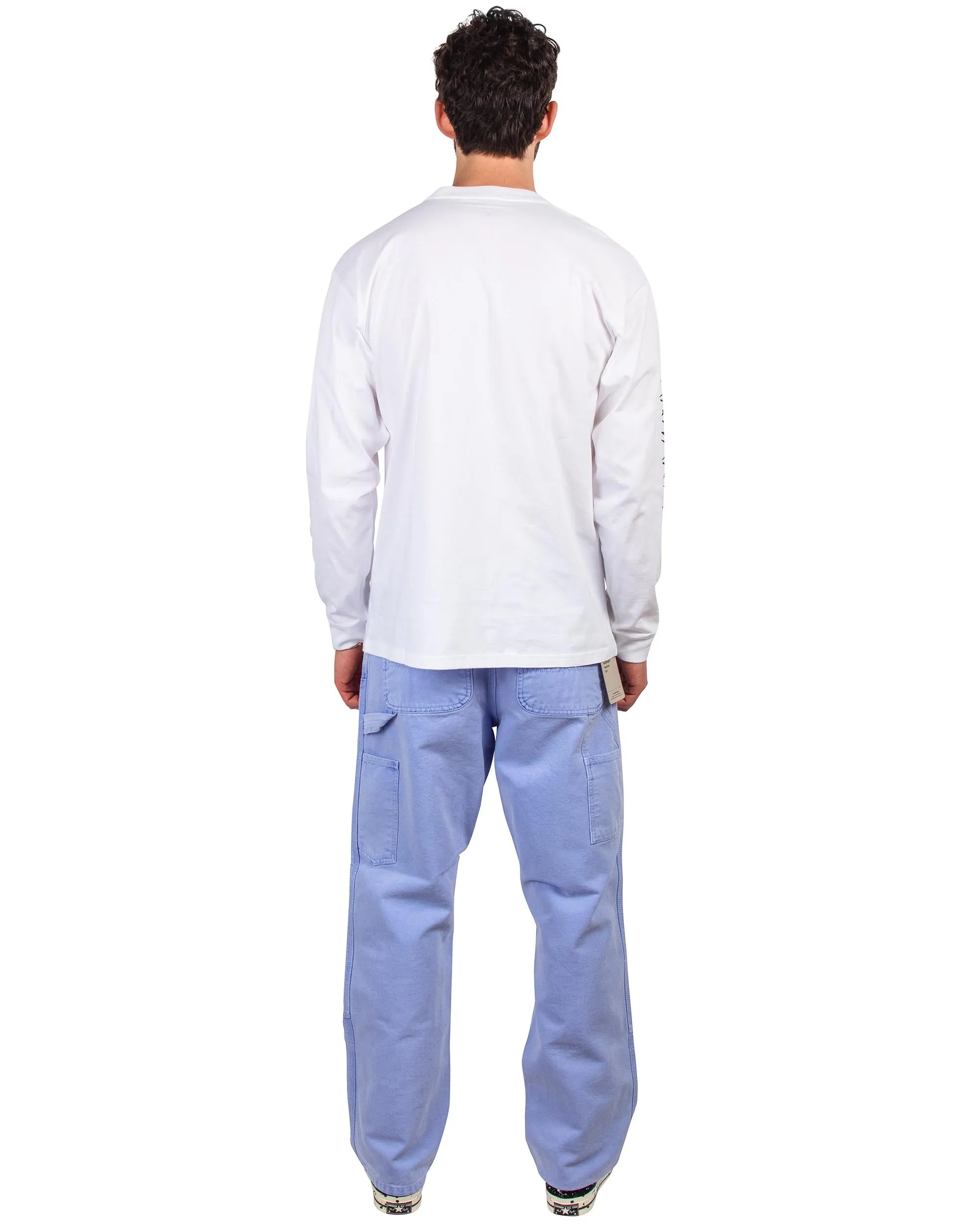 Carhartt W.I.P. Static Magic Long Sleeve T-Shirt White sold by Lost & Found product image thumbnail 3