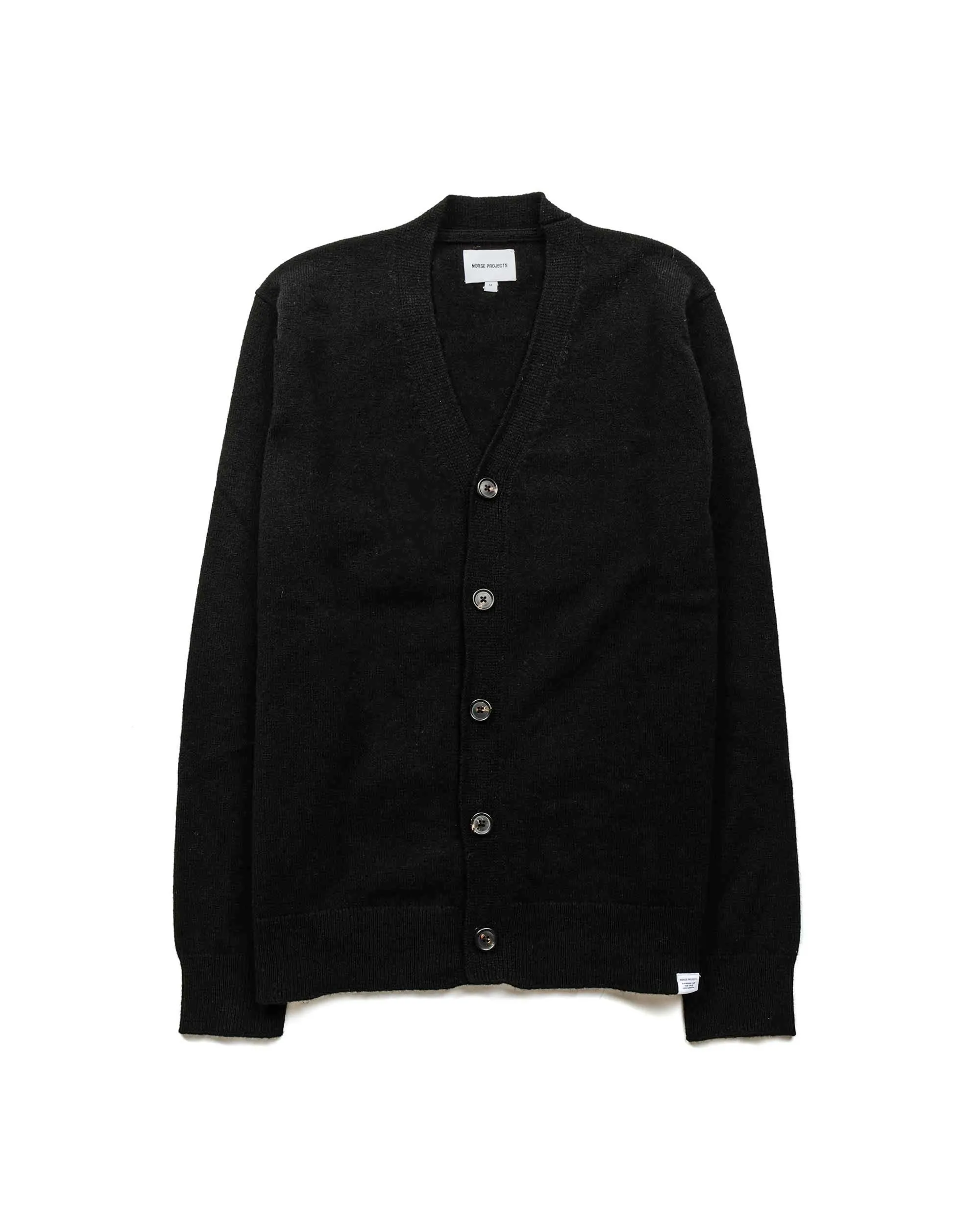 Norse Projects Adam Lambswool Black sold by Lost & Found