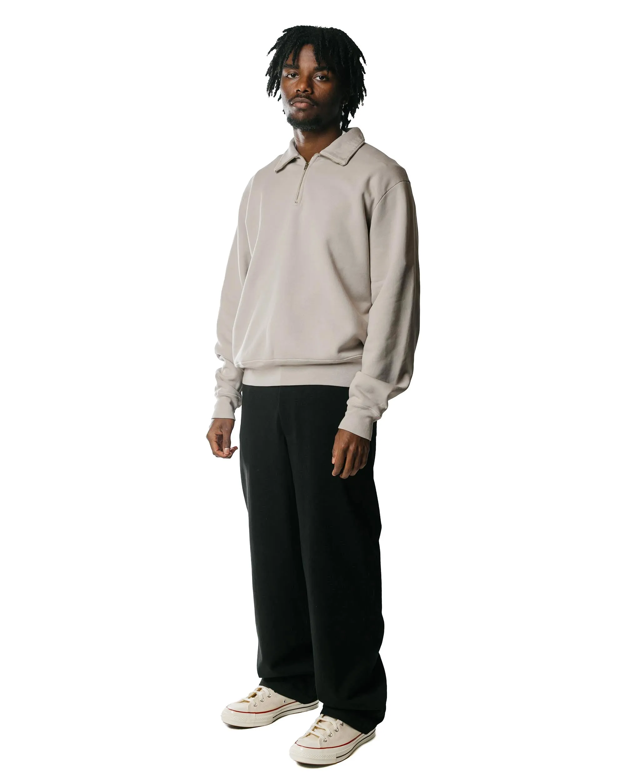 Lady White Co. Quarter Zip Sweatshirt Scarlet Grey sold by Lost & Found product image thumbnail 4