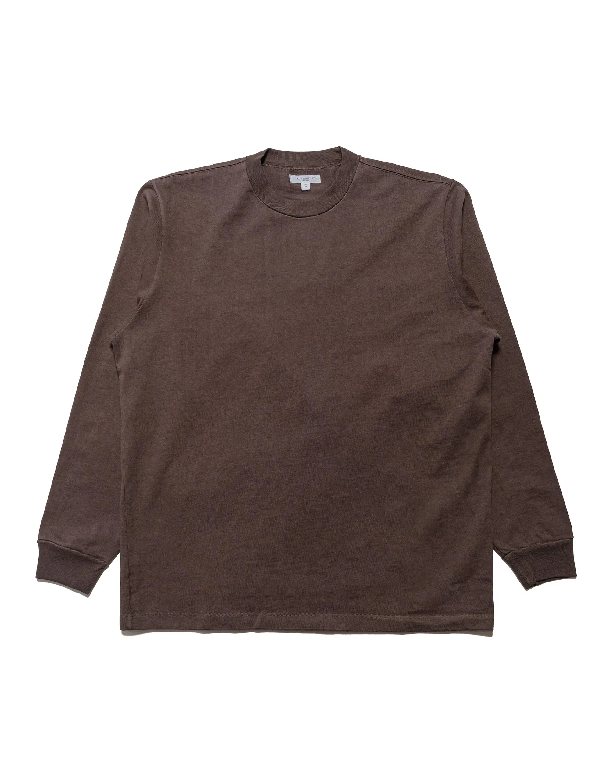 Lady White Co. L/S Rugby T-Shirt Deep Cement sold by Lost & Found