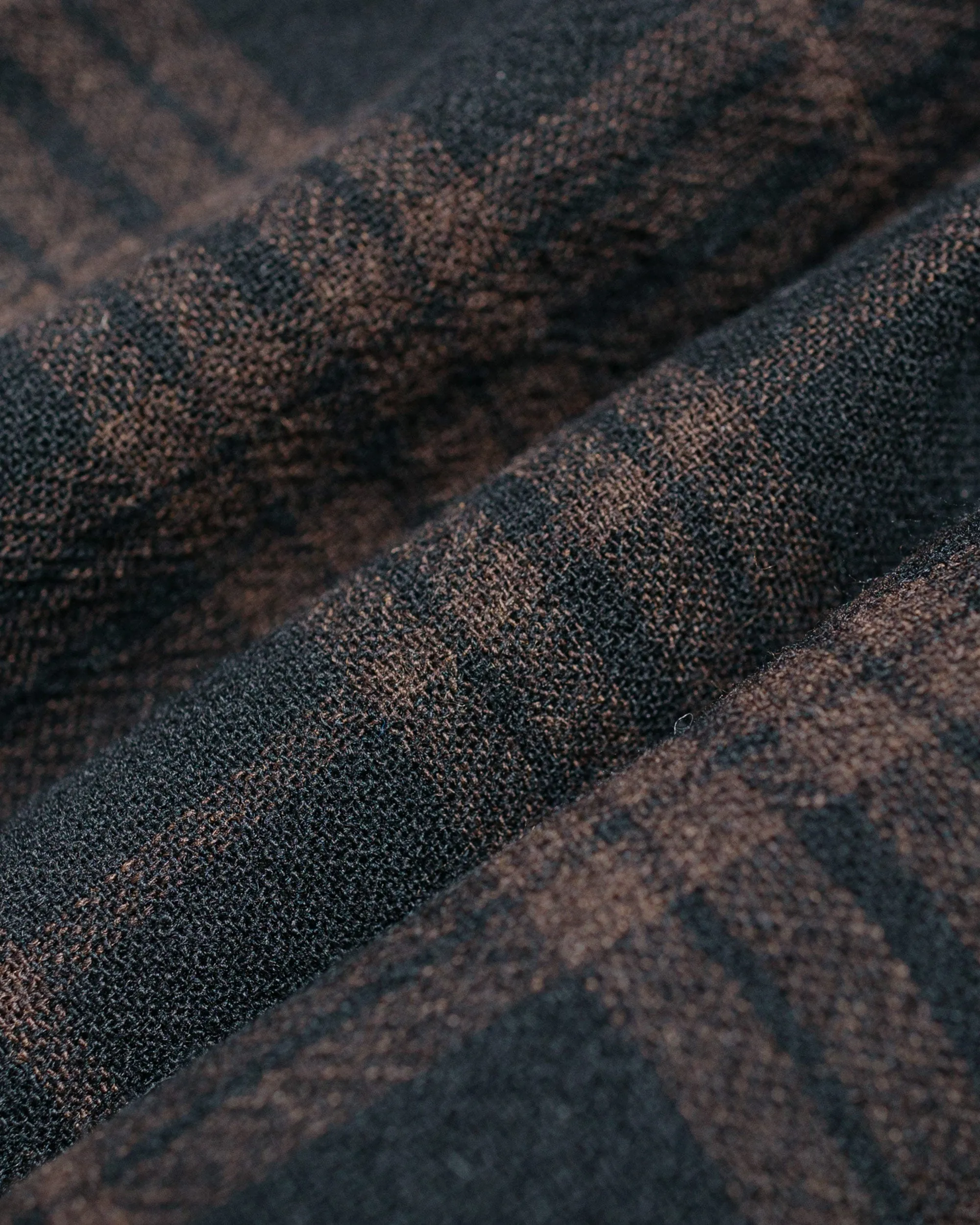 Norse Projects Hjalmer Insulated Wool Check Overshirt Espresso sold by Lost & Found product image thumbnail 5