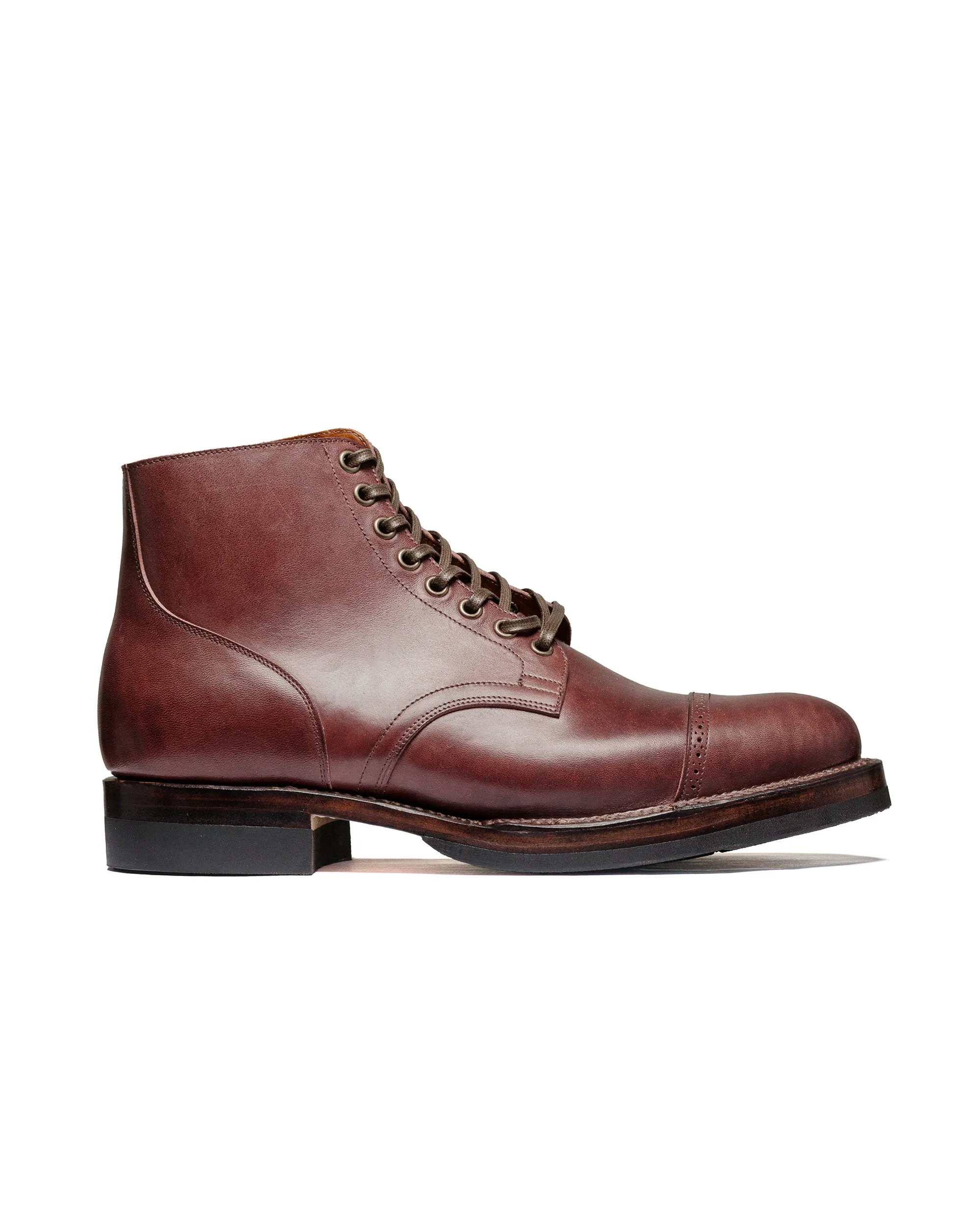 Viberg Service Boot 2030 BCT Burgundy Lucida Horsebutt sold by Lost & Found