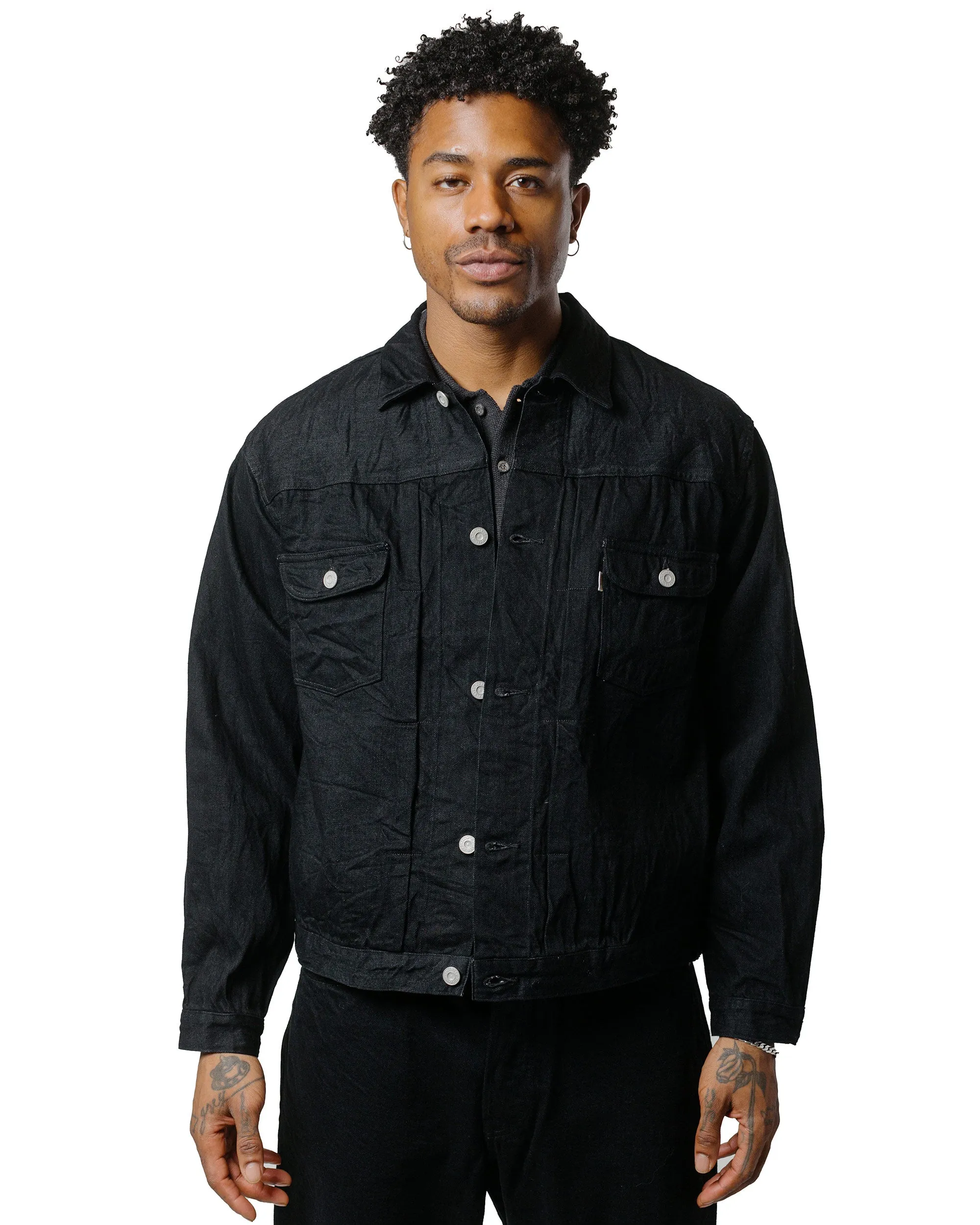 Phigvel Classic Jean Jacket Black sold by Lost & Found product image thumbnail 2