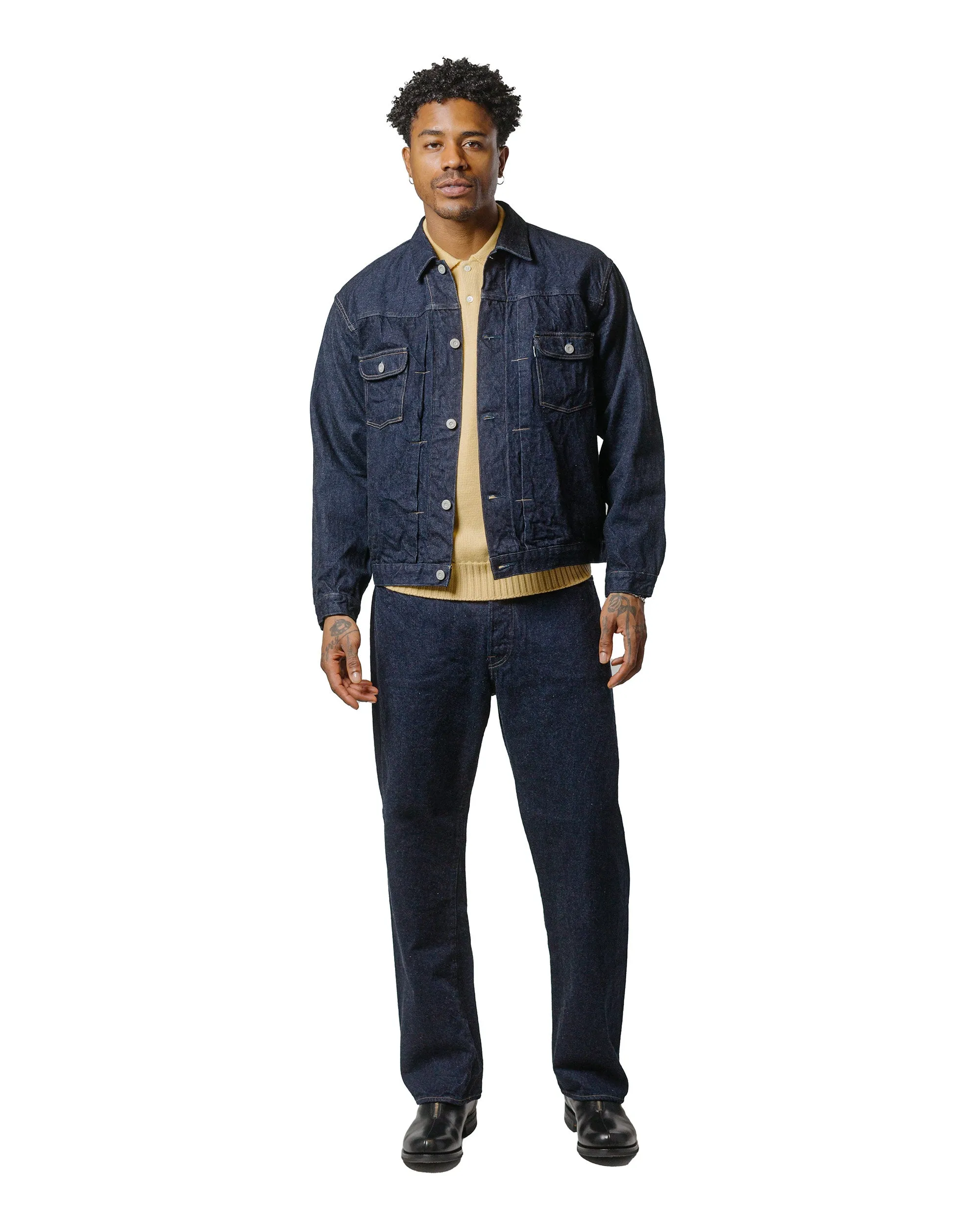 Phigvel Knit Polo Old Yellow sold by Lost & Found product image thumbnail 4